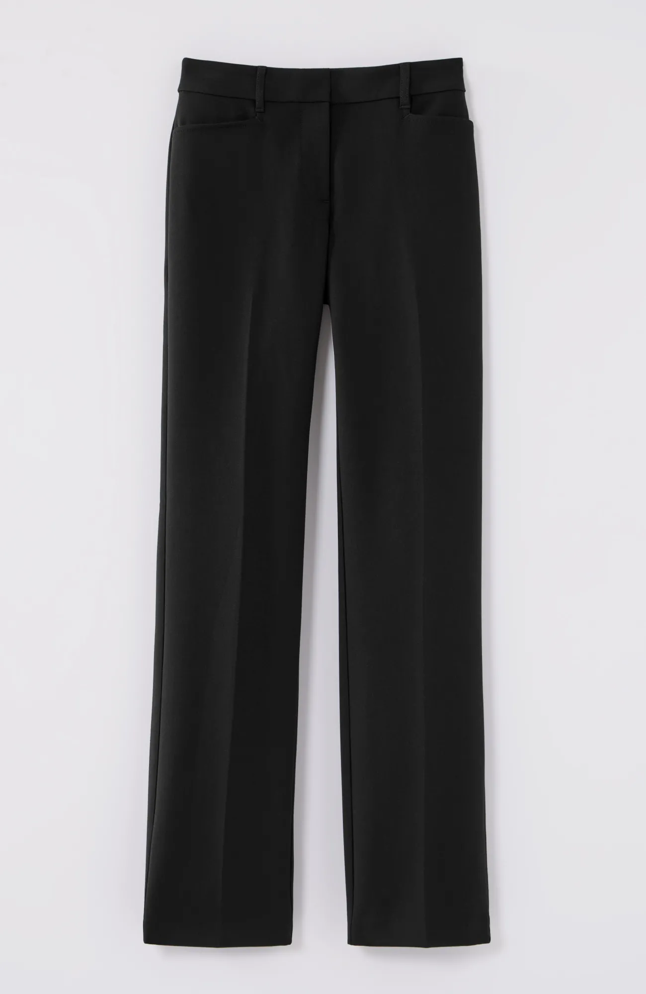 J.Jill Angled-Pockets Straight-Leg Pants Gingerbread Heather Cheap