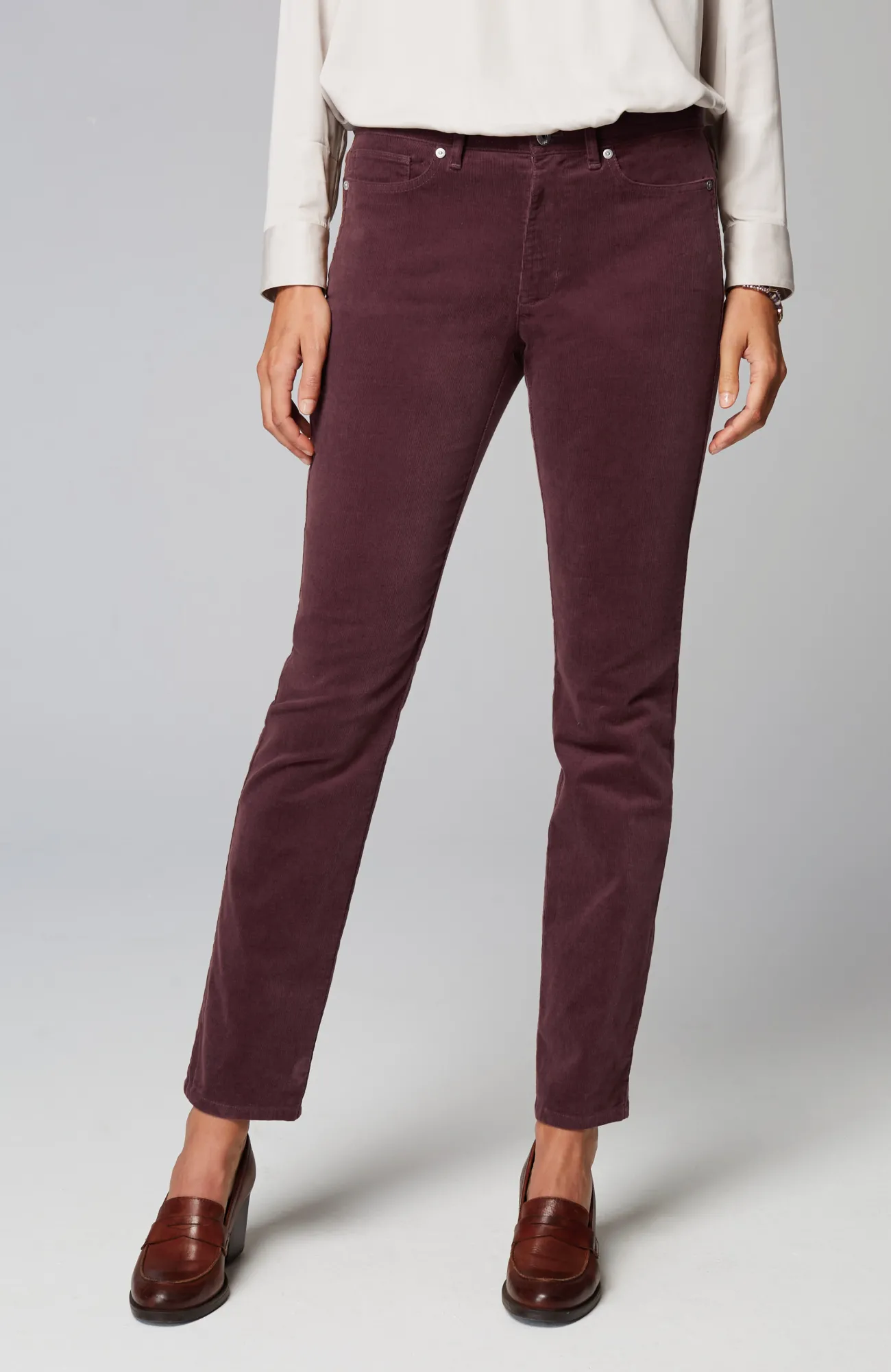 J.Jill Authentic Fit Slim-Leg Corduroy Pants Flash Sale