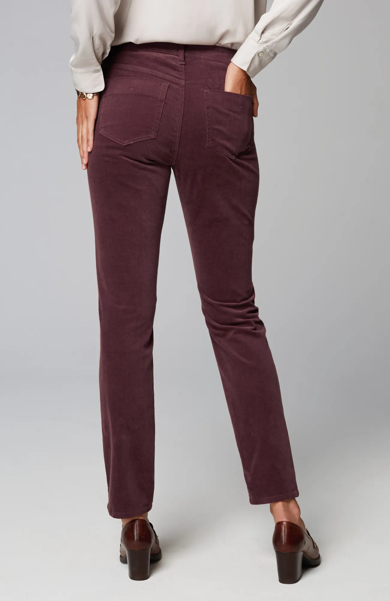 J.Jill Authentic Fit Slim-Leg Corduroy Pants Flash Sale