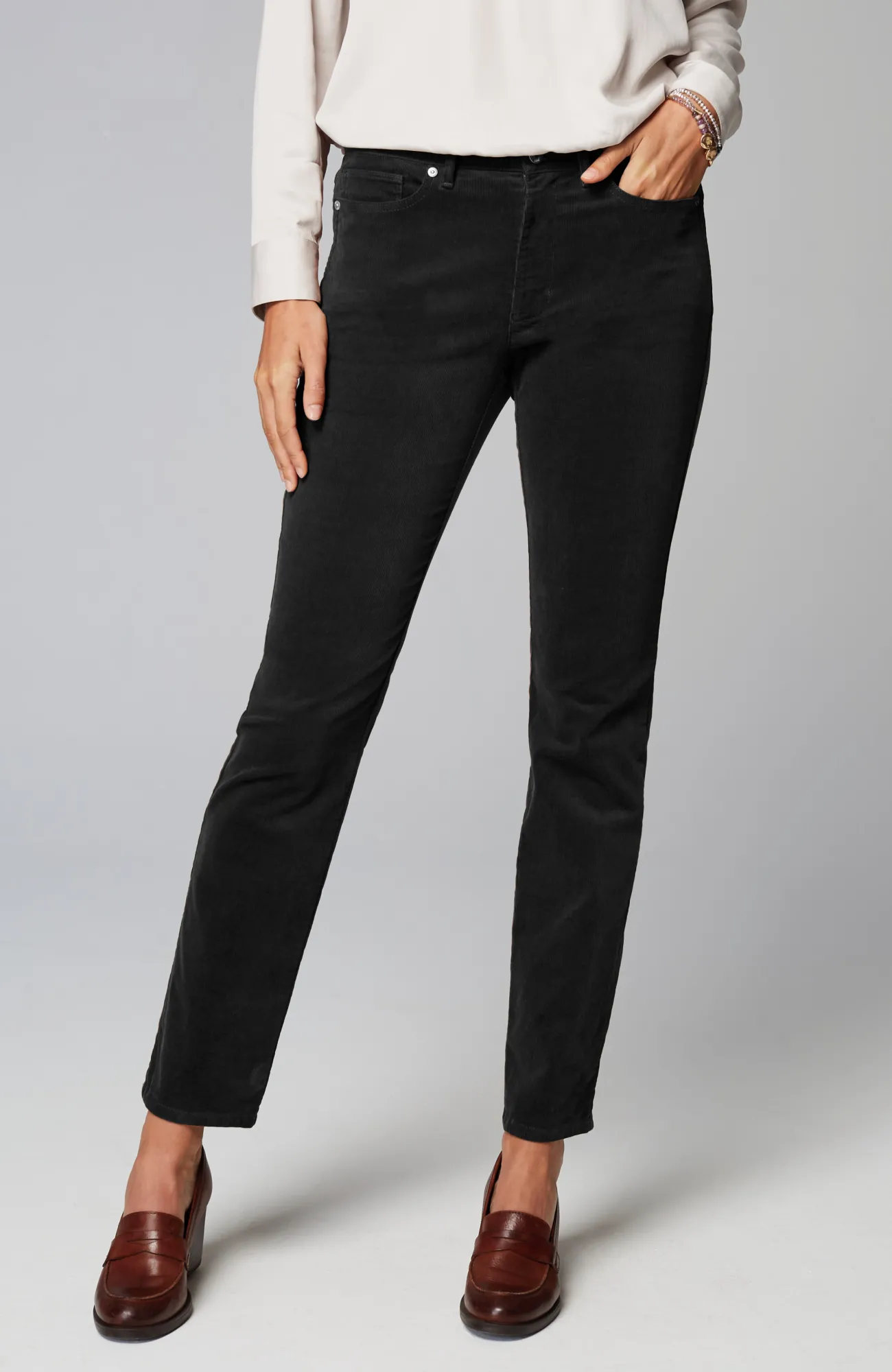 J.Jill Authentic Fit Slim-Leg Corduroy Pants Flash Sale