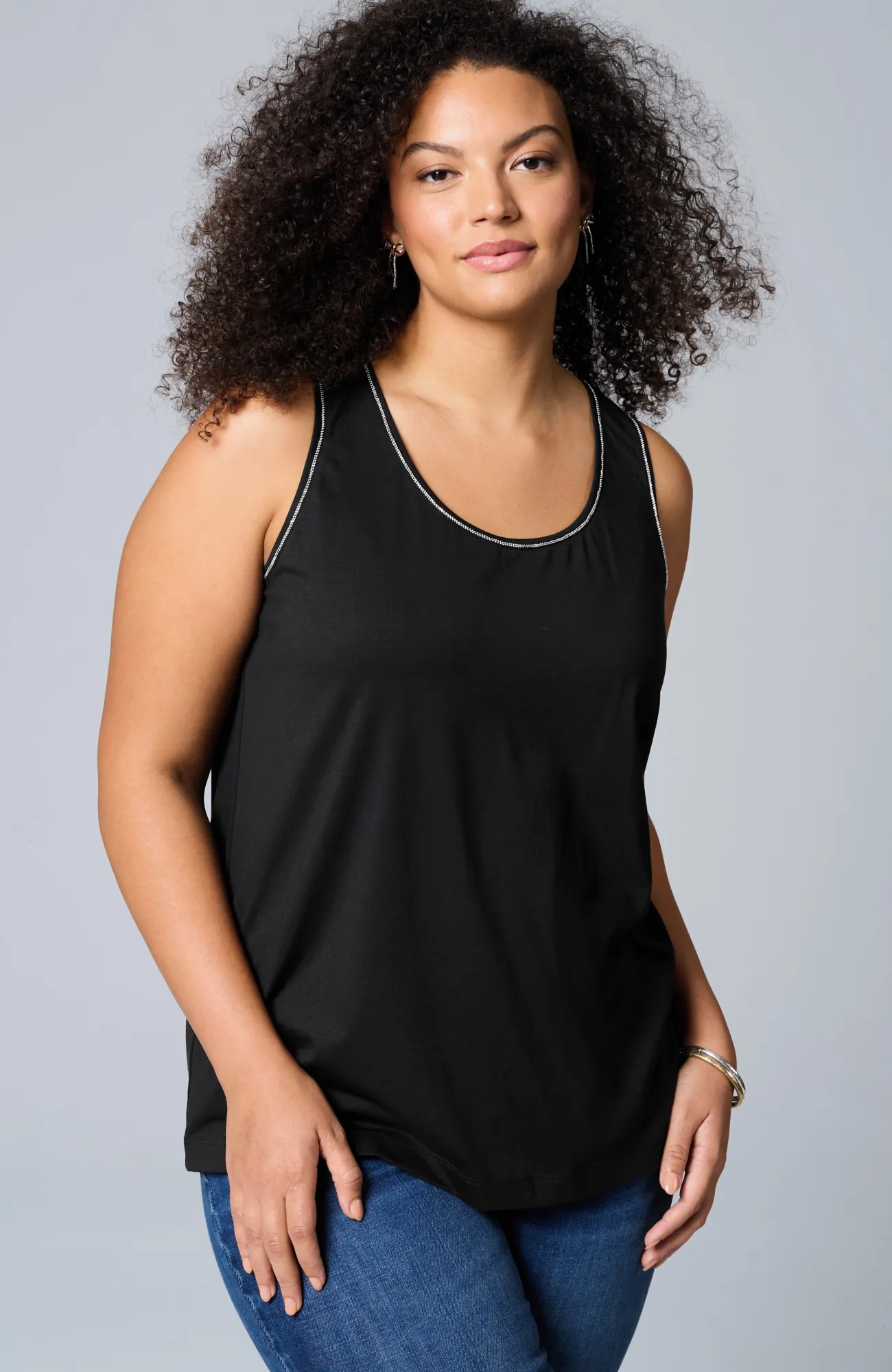 J.Jill Beaded-Trim Tank Flash Sale