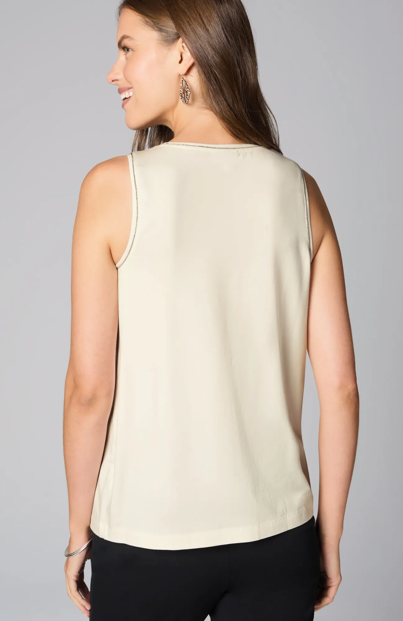 J.Jill Beaded-Trim Tank Flash Sale
