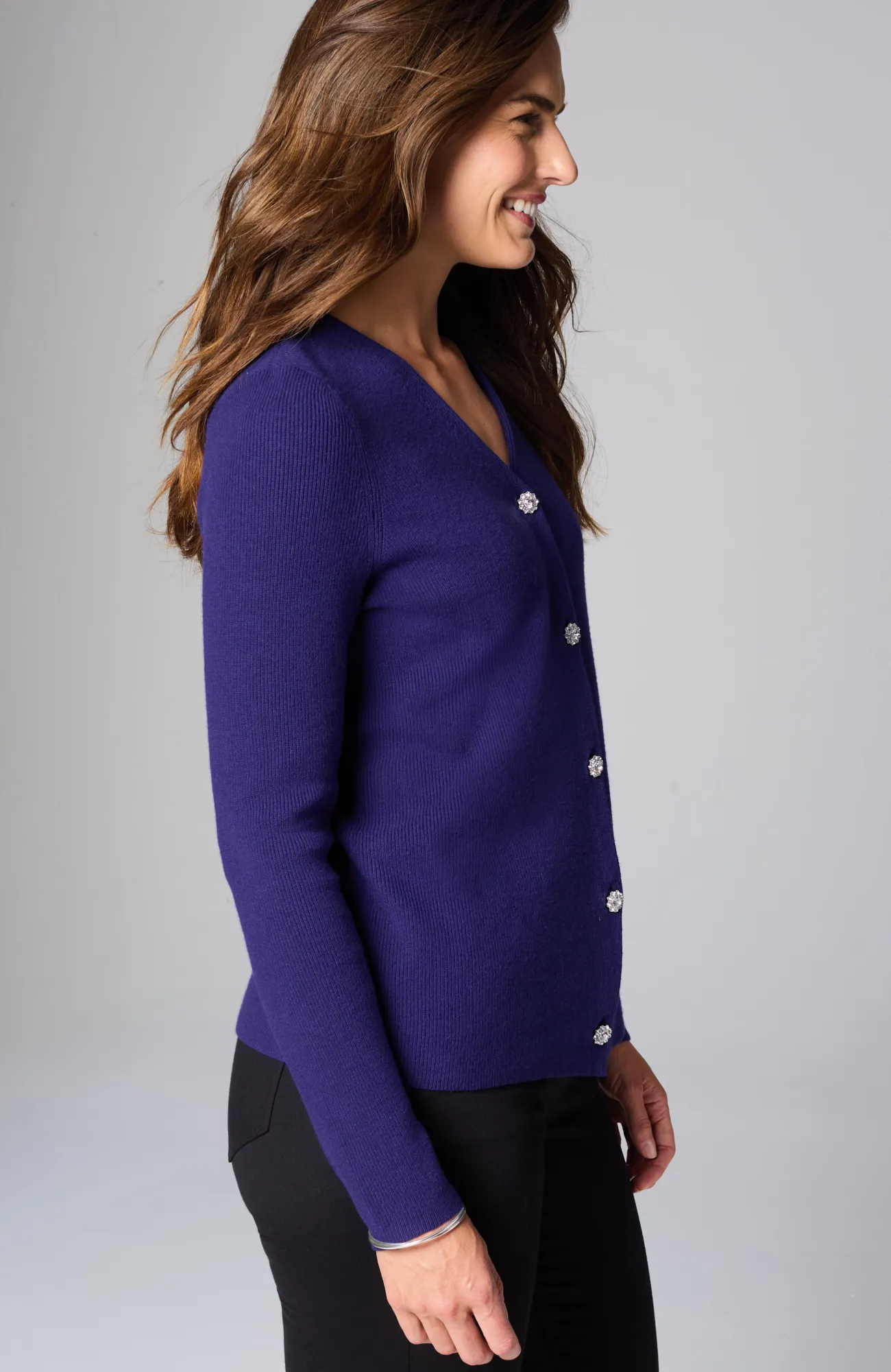 J.Jill Bejeweled Textured Cardi Online