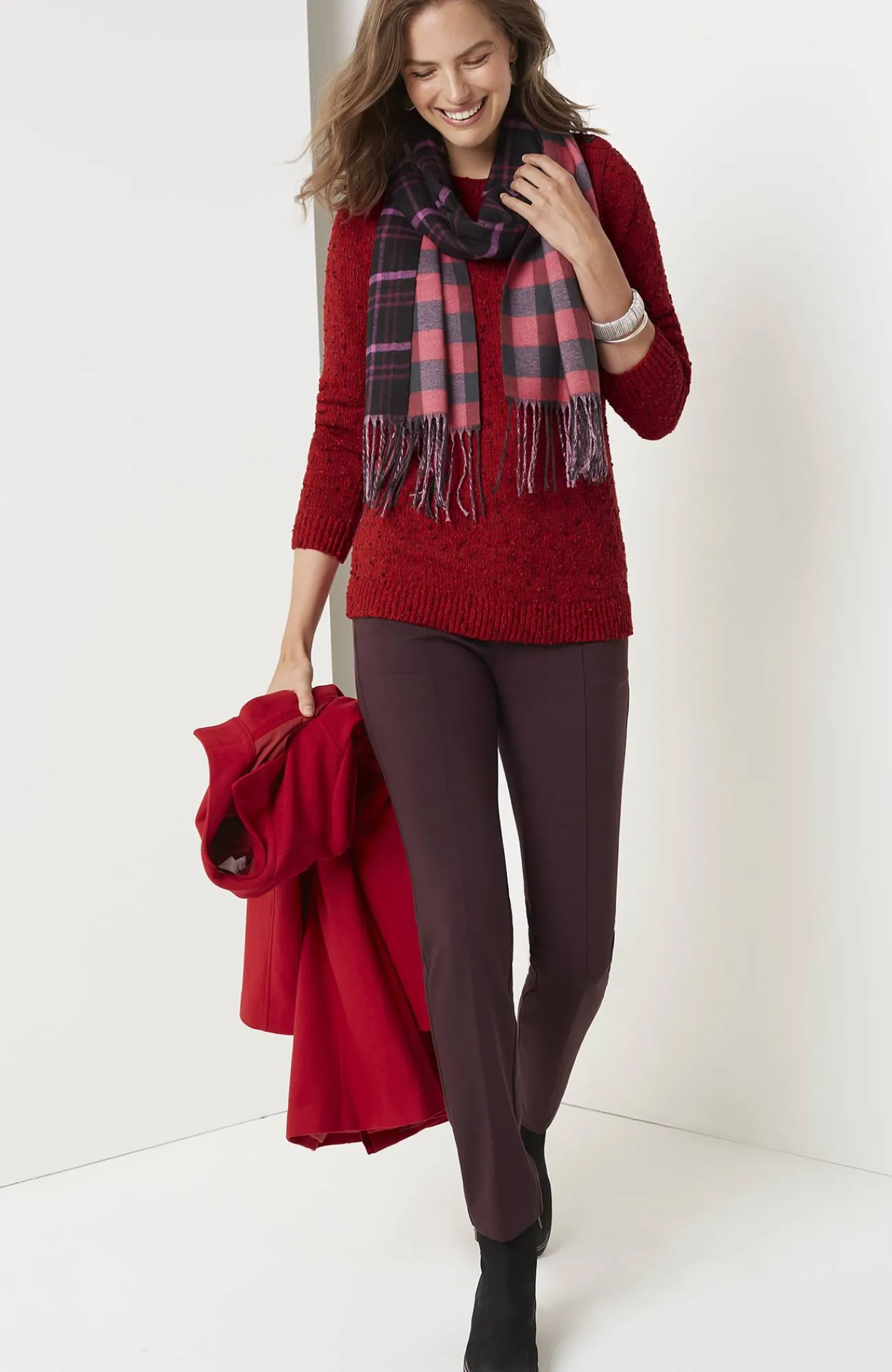 J.Jill Buttoned-Shoulder Pullover Sweater Online
