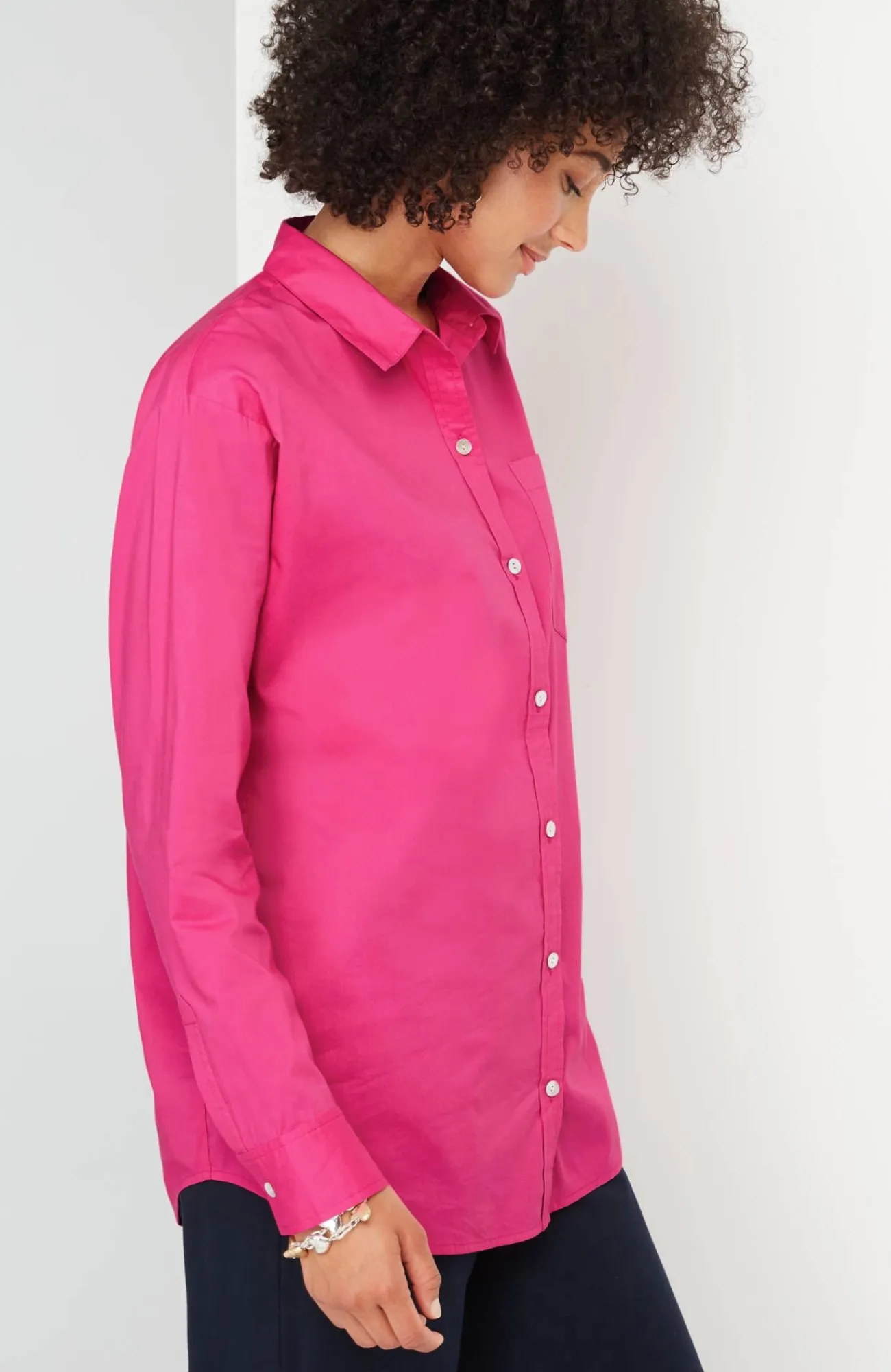 J.Jill Button-Front Relaxed Tunic Cheap