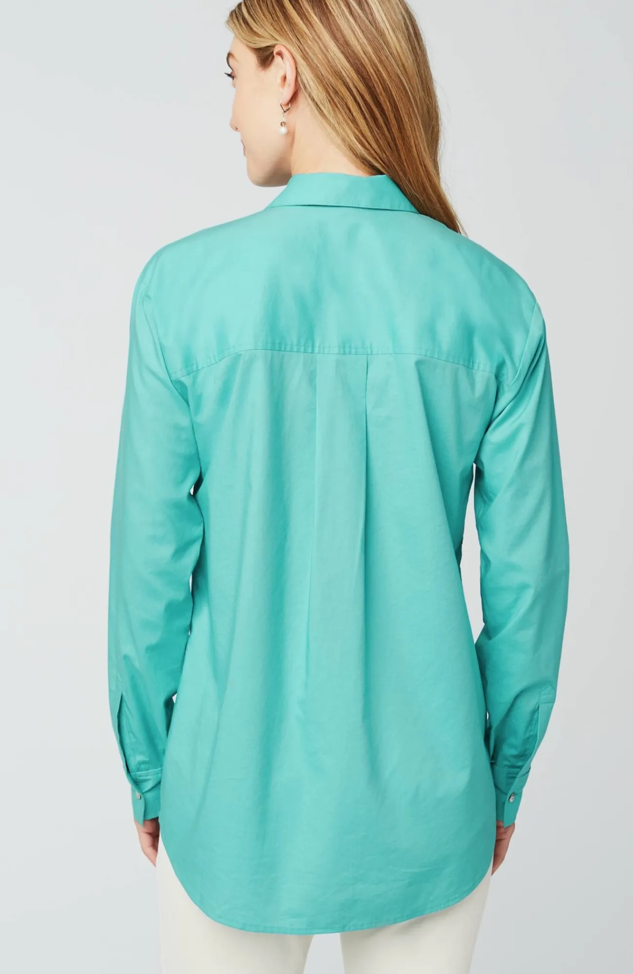 J.Jill Button-Front Relaxed Tunic Cheap