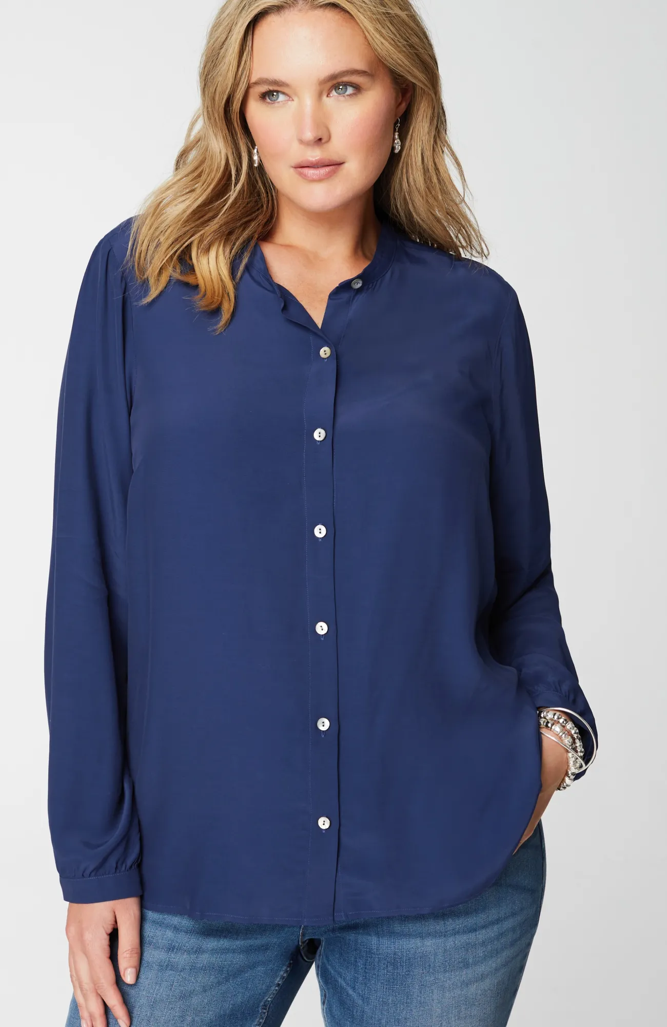 J.Jill Button-Front Top Store