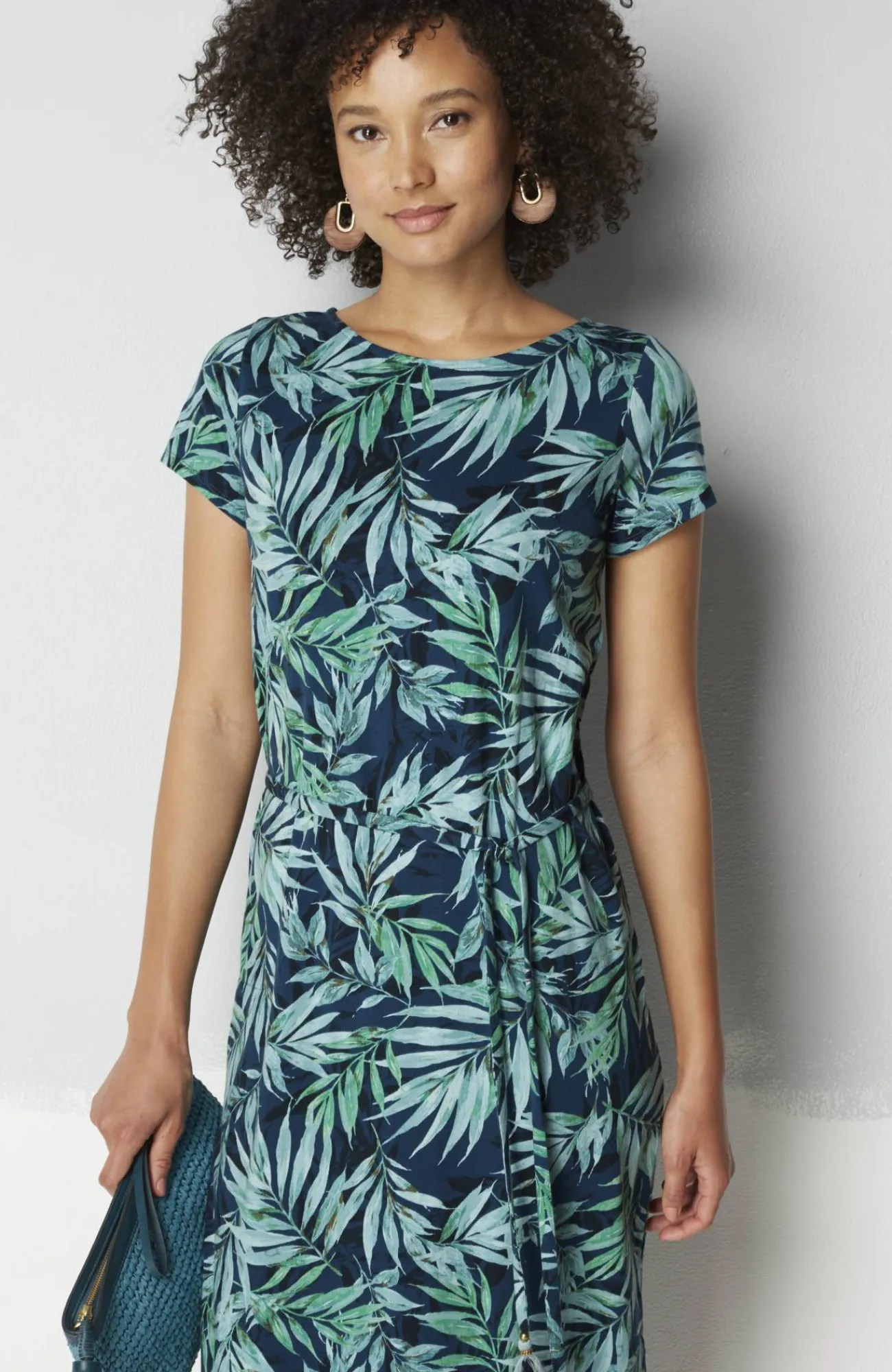 J.Jill Cap-Sleeve Maxi Dress Fashion