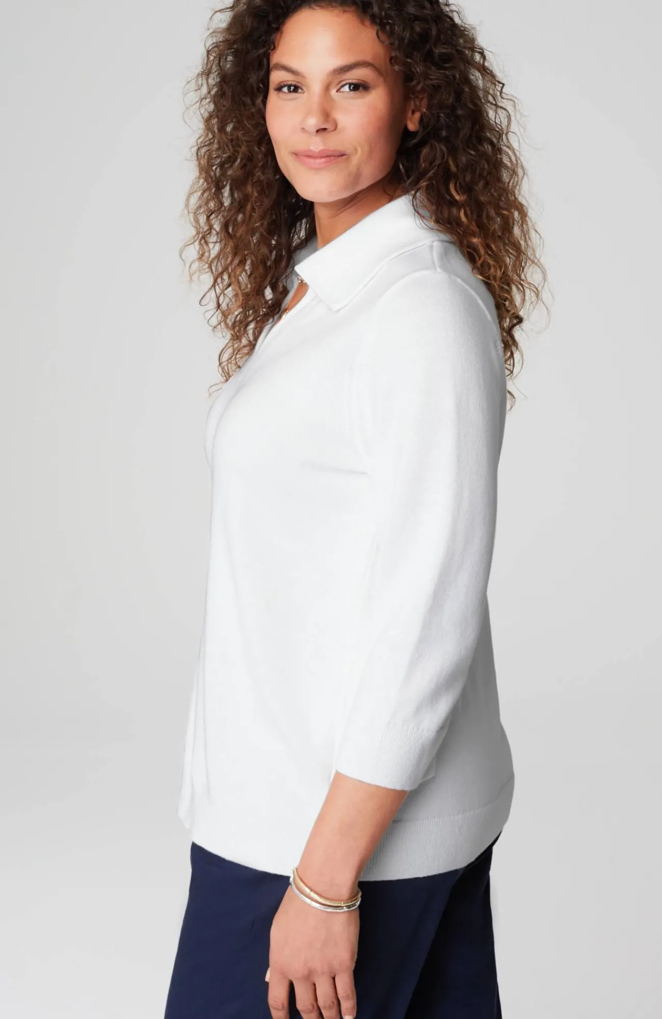 J.Jill Collared Pullover Sweater Cheap