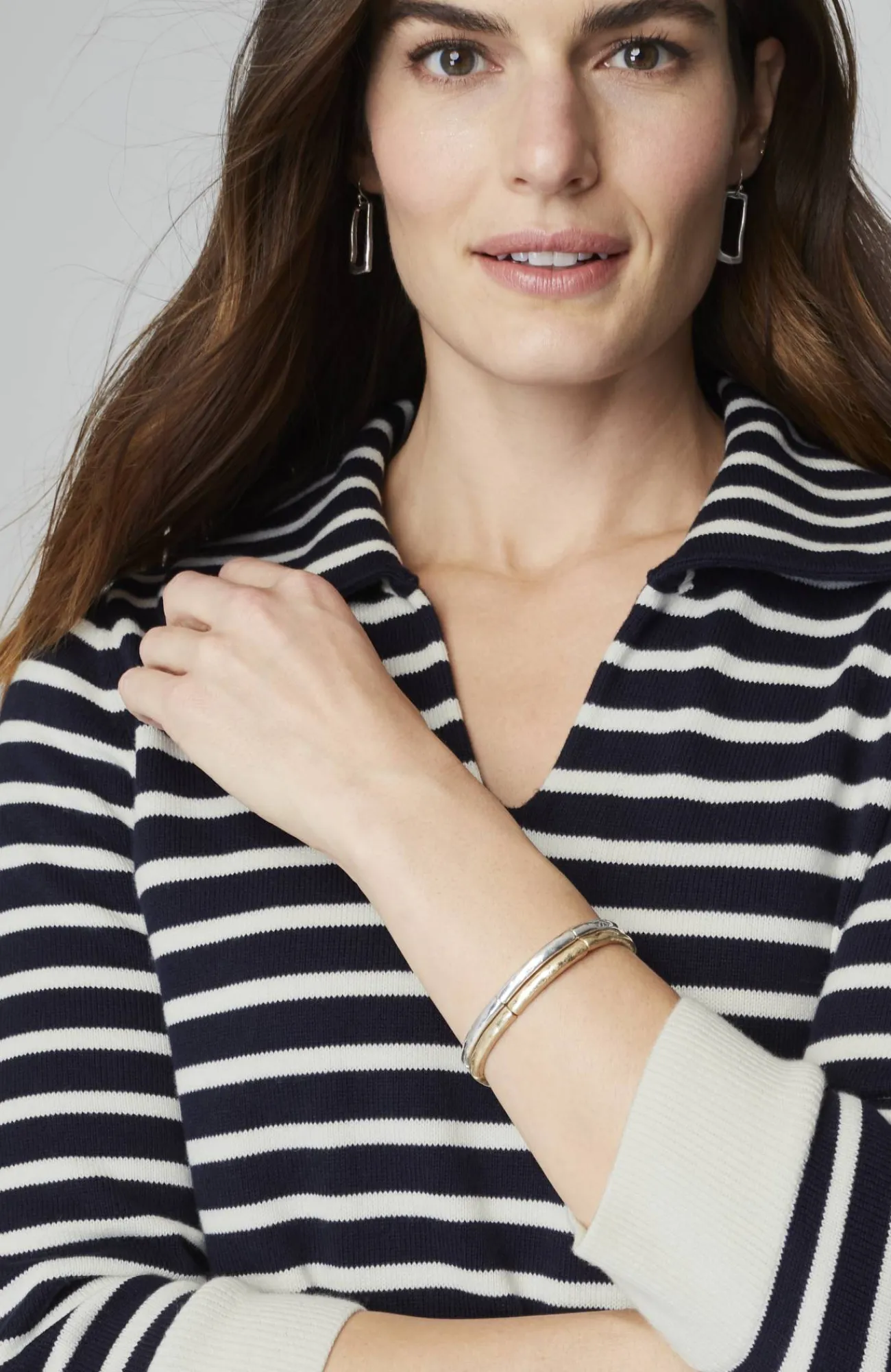 J.Jill Collared Pullover Sweater Cheap