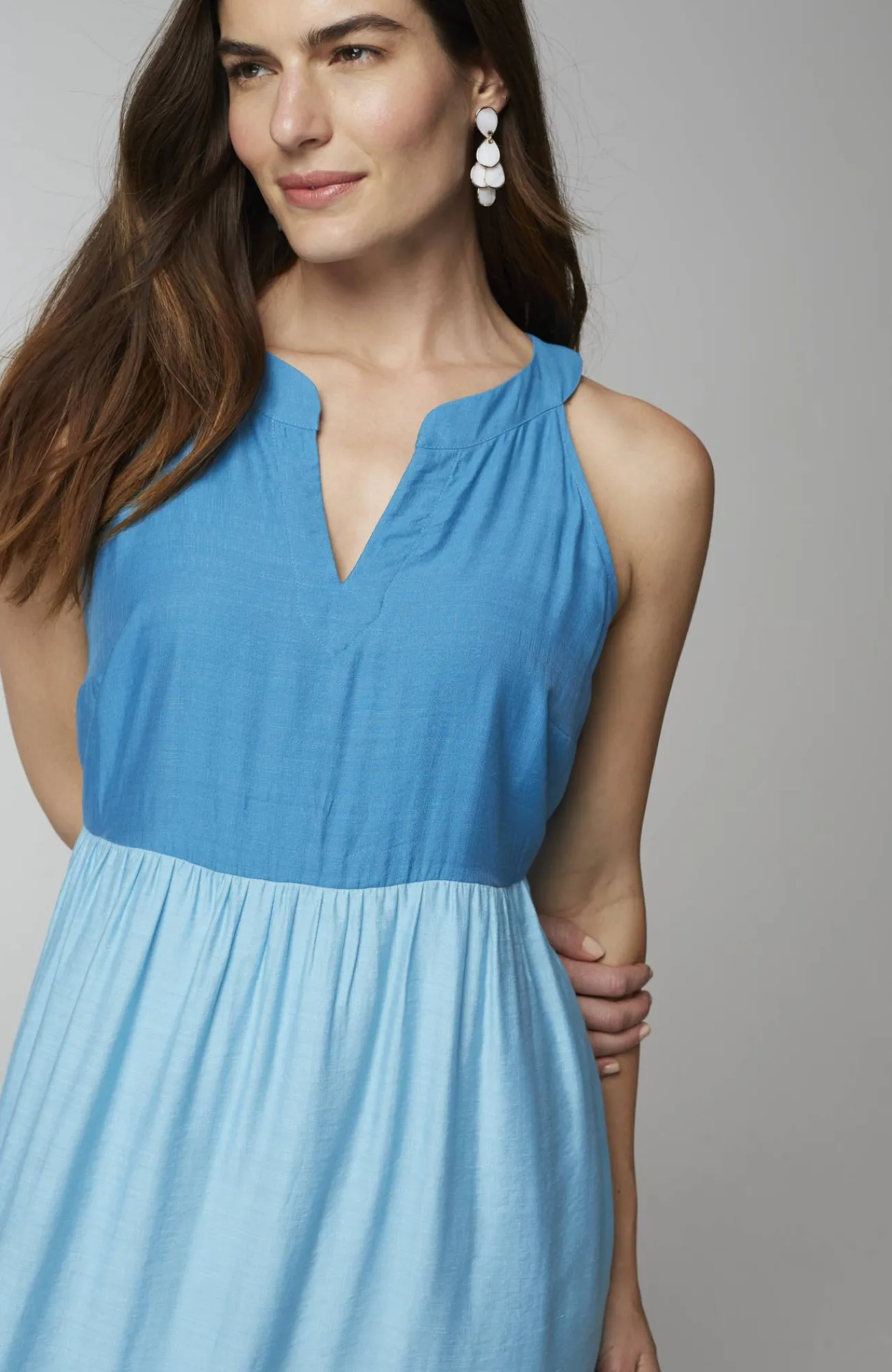 J.Jill Color-Block Maxi Dress Best
