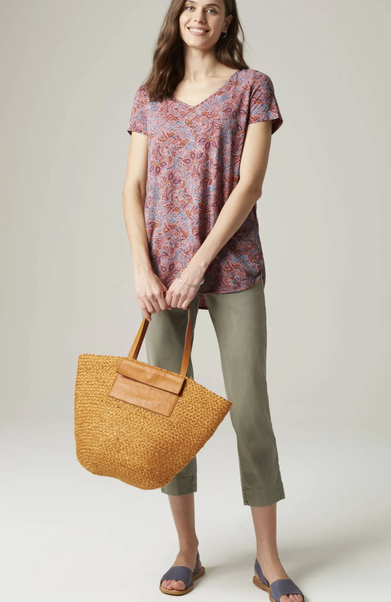 J.Jill Cotton And Tencel™ Modal Shirttail Tunic Store