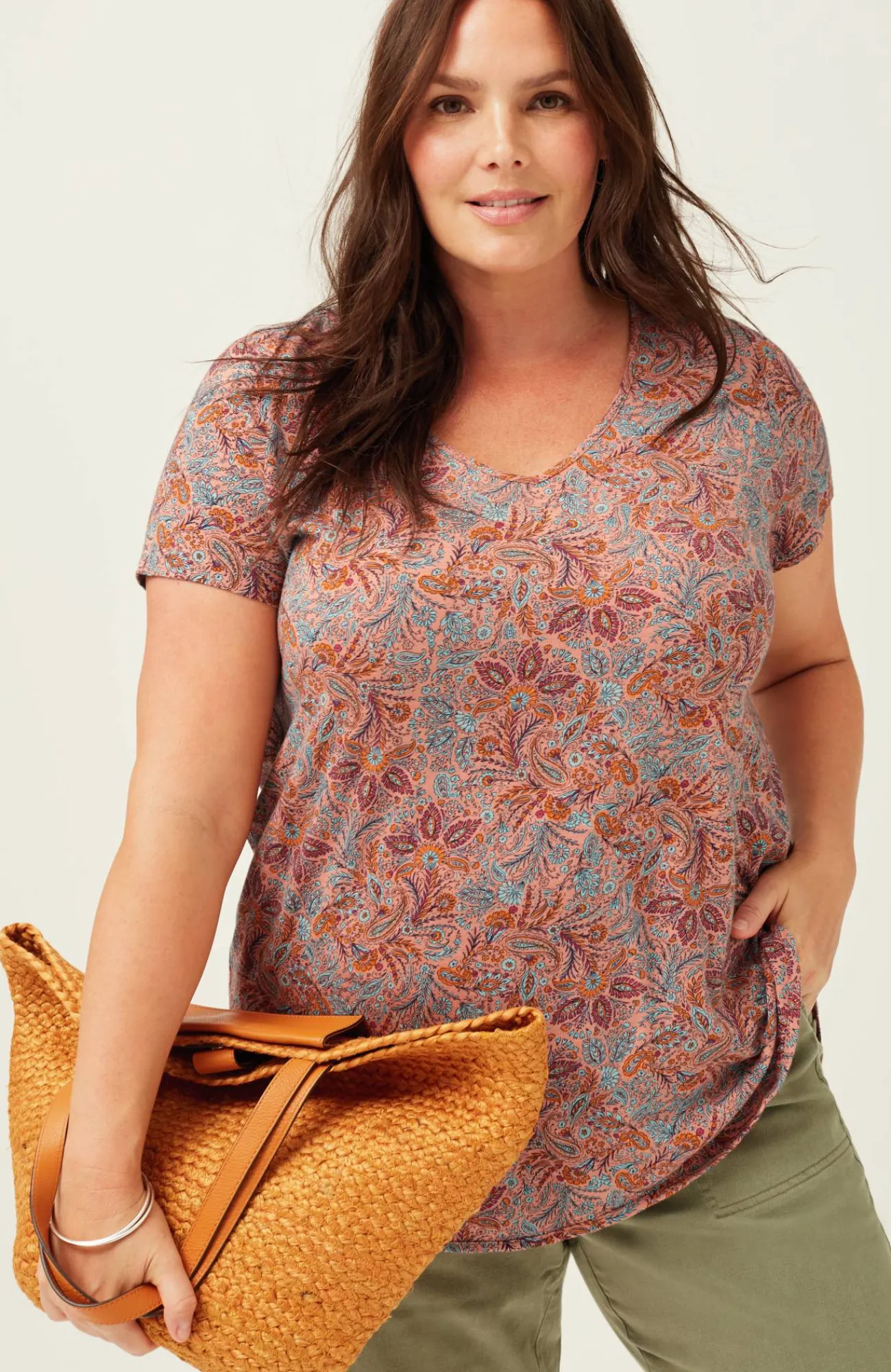 J.Jill Cotton And Tencel™ Modal Shirttail Tunic Store
