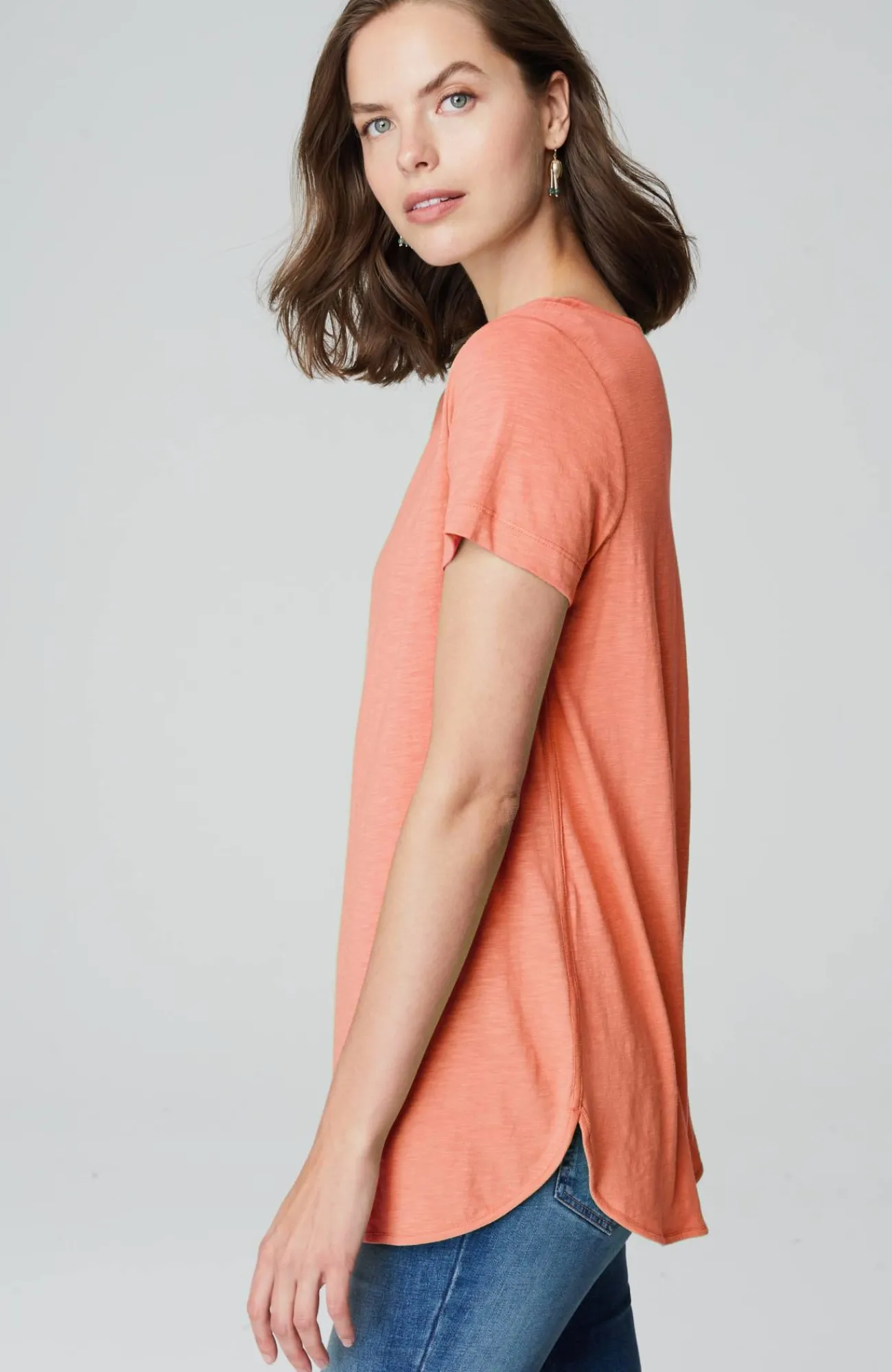 J.Jill Cotton And Tencel™ Modal Shirttail Tunic Store