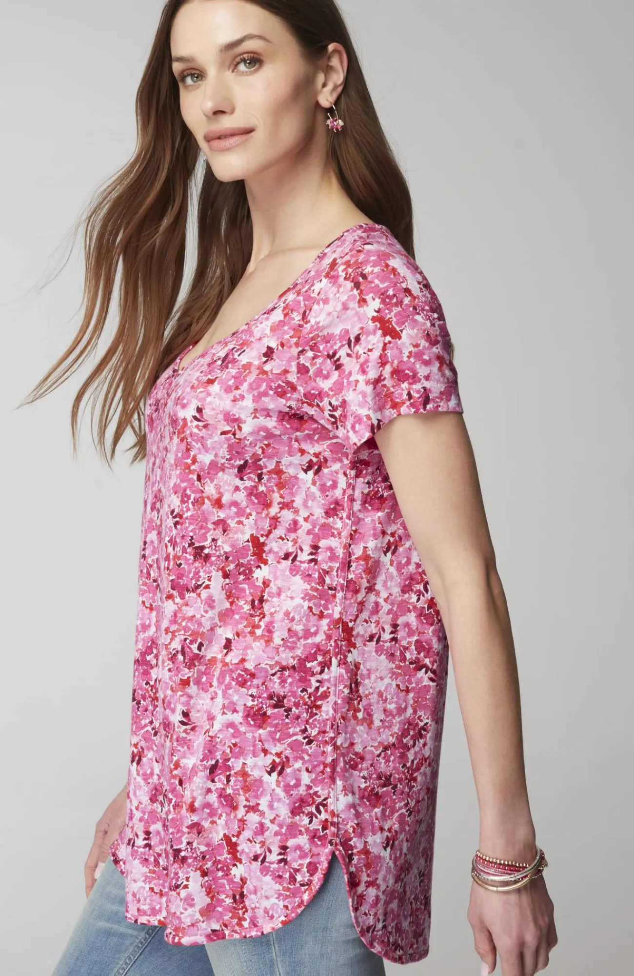 J.Jill Cotton And Tencel™ Modal Shirttail Tunic Store