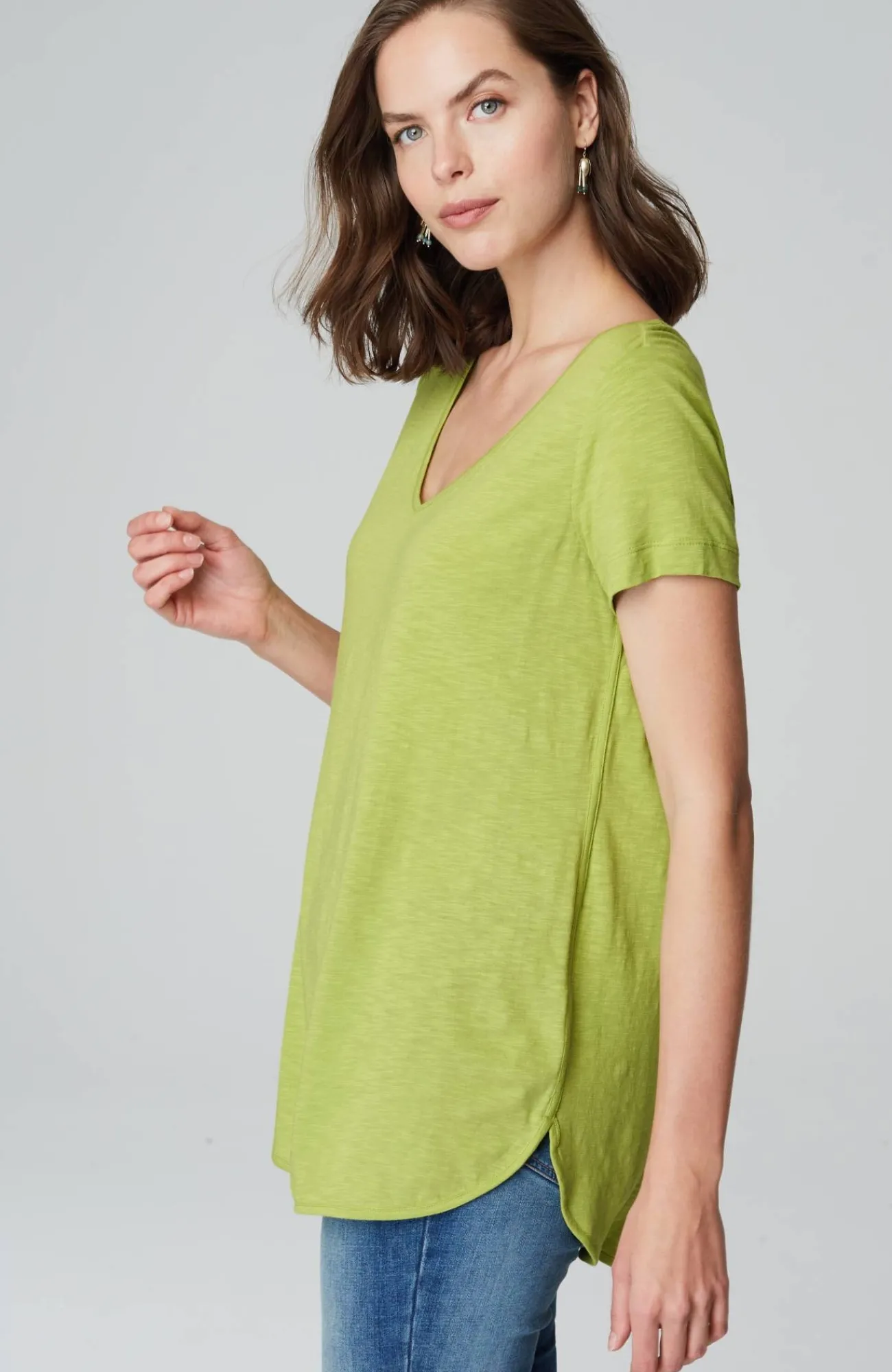 J.Jill Cotton And Tencel™ Modal Shirttail Tunic Store