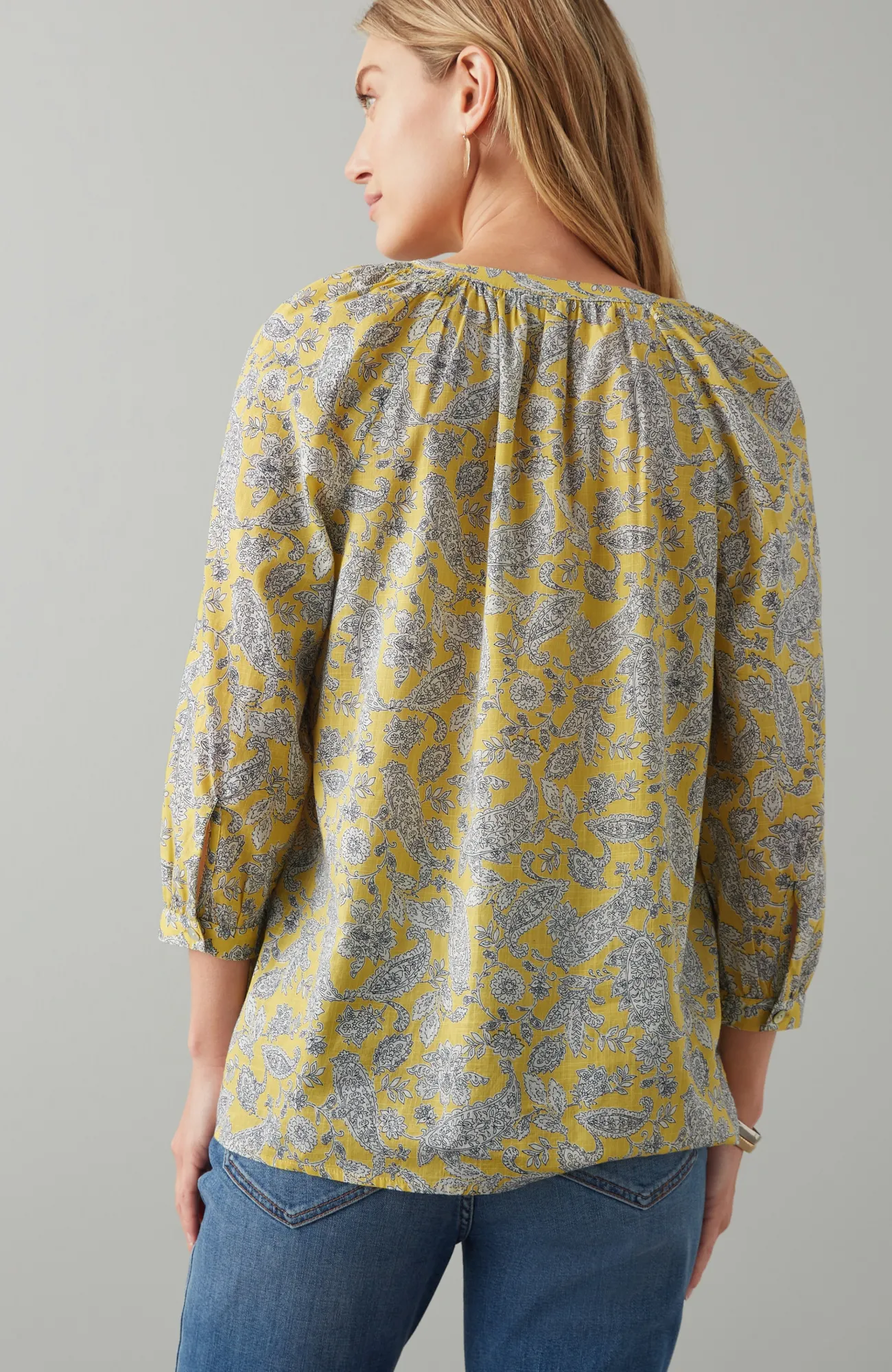 J.Jill Cotton Voile Pullover Top Clearance
