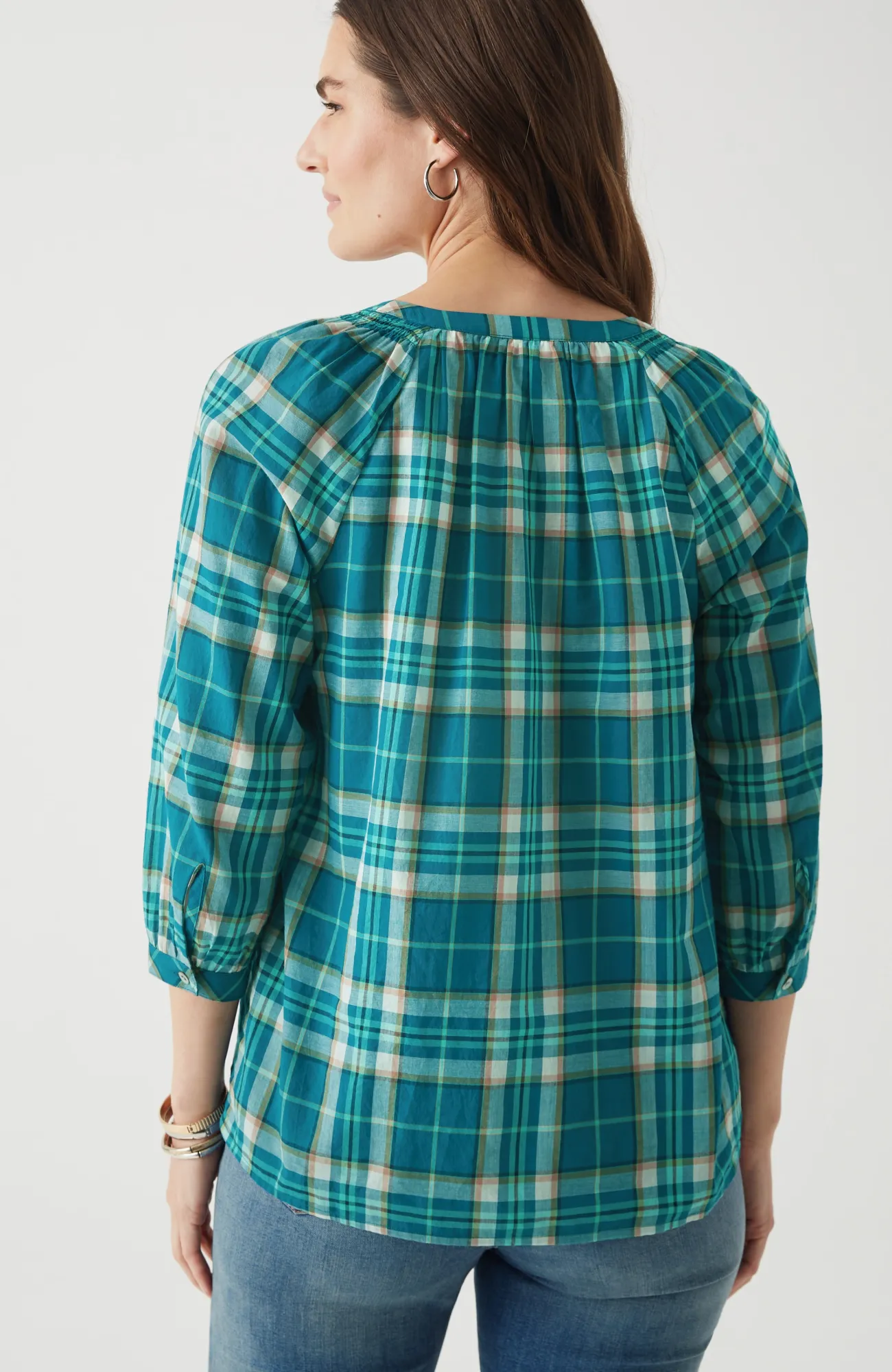 J.Jill Cotton Voile Pullover Top Clearance