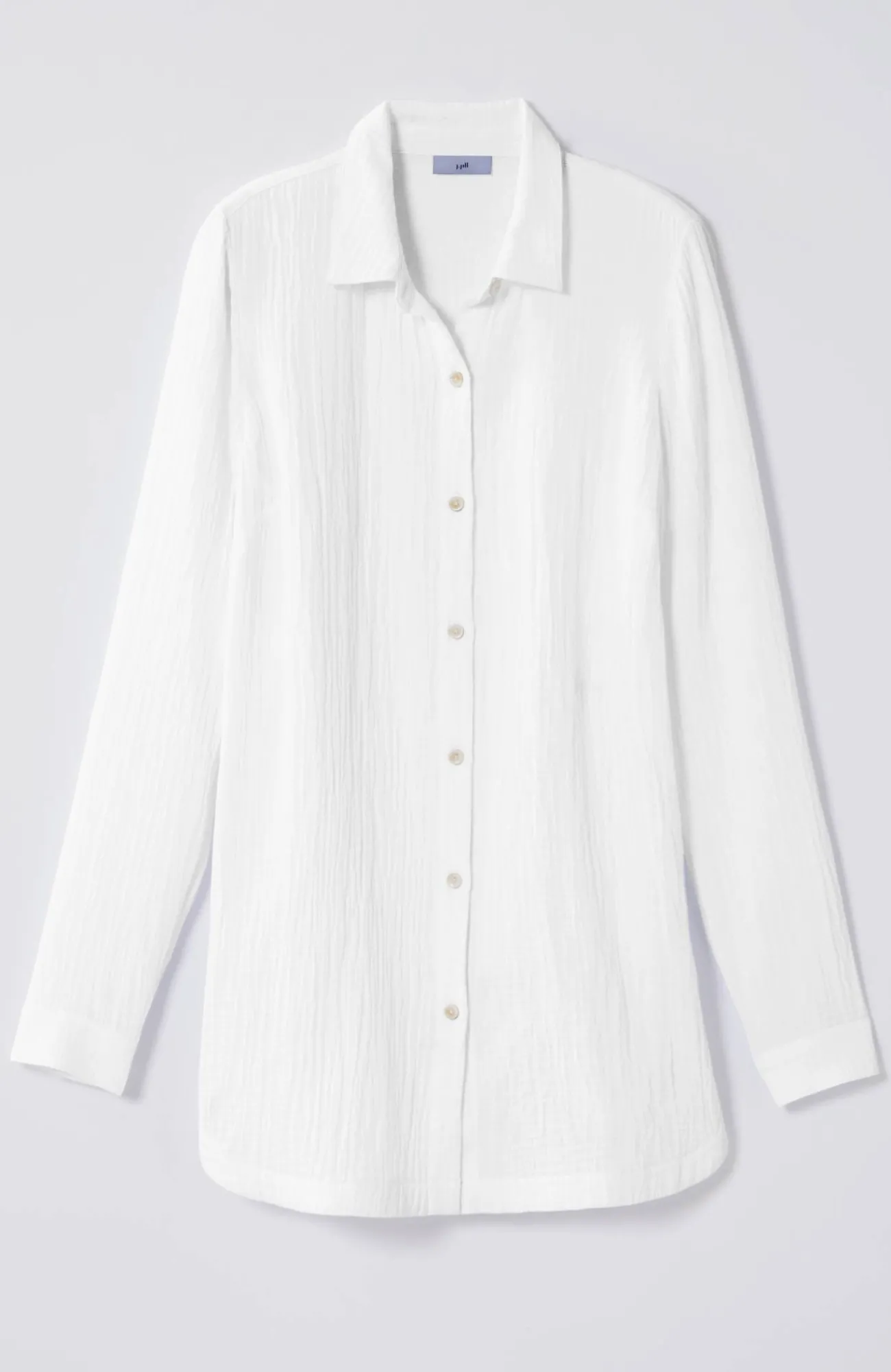 J.Jill Cotton-Gauze Split-Hem Tunic Store