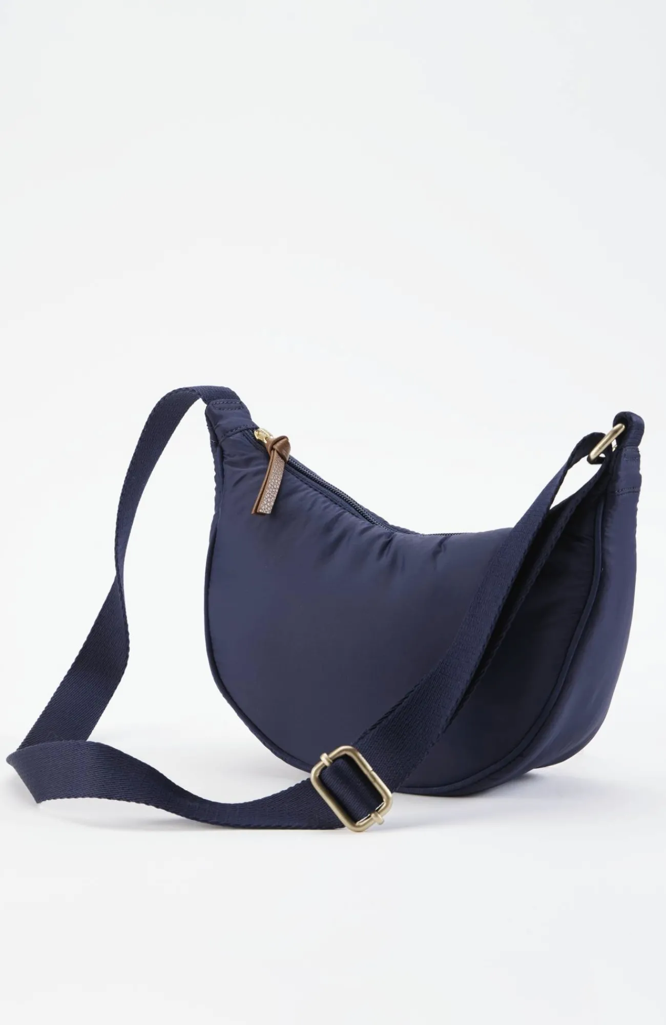 J.Jill Crescent Sling Bag Warm Natural Best