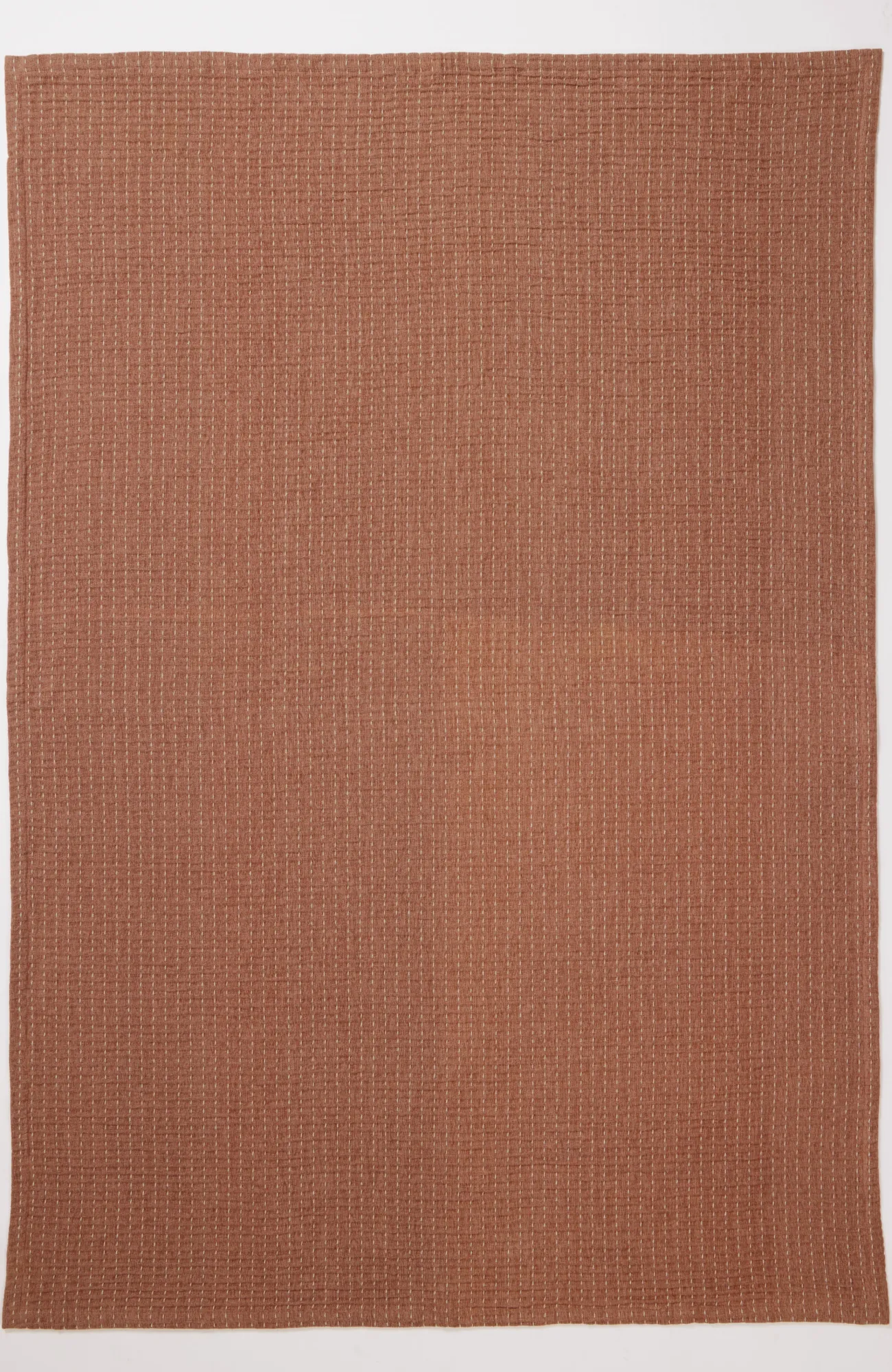 J.Jill Elements Kantha-Stitched Chenille Throw Hot