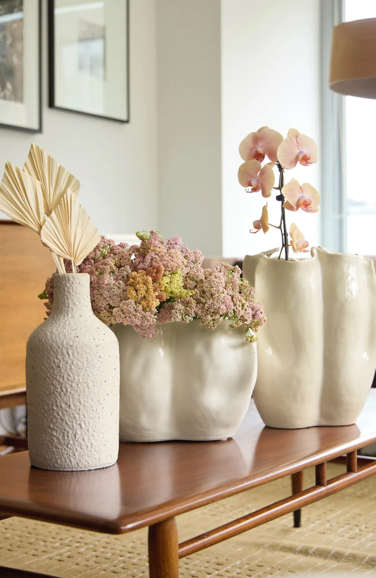 J.Jill Elements Organic Shaped Vase Cream Hot