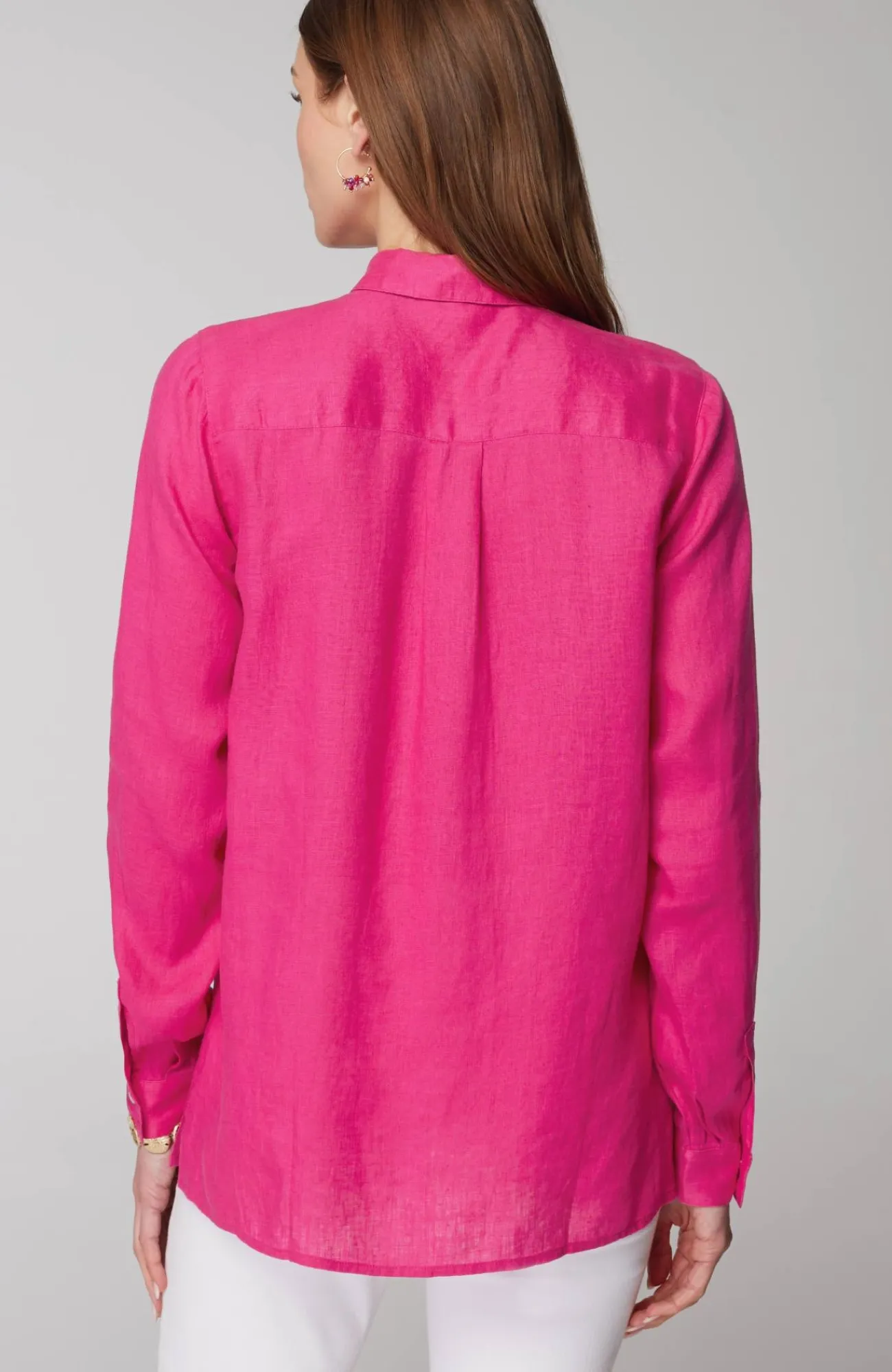 J.Jill Everyday Linen Button-Front Shirt Cheap