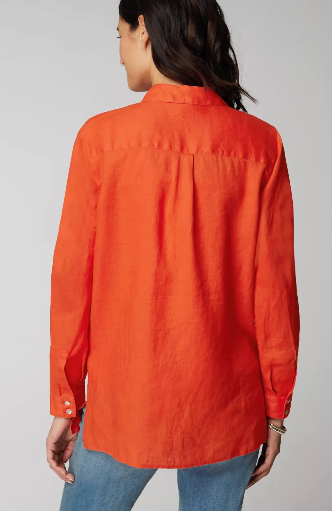 J.Jill Everyday Linen Button-Front Shirt Cheap