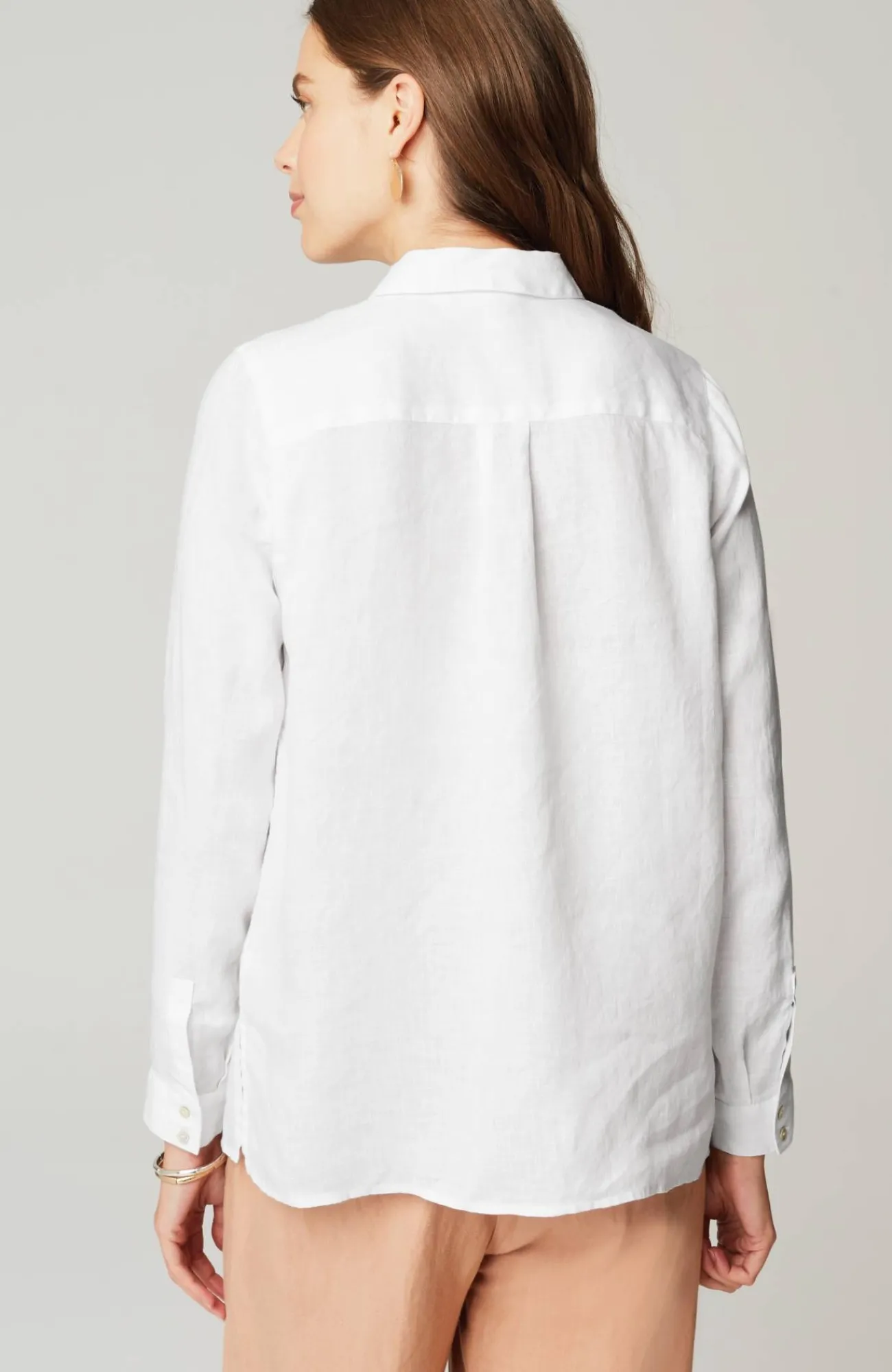 J.Jill Everyday Linen Button-Front Shirt Cheap