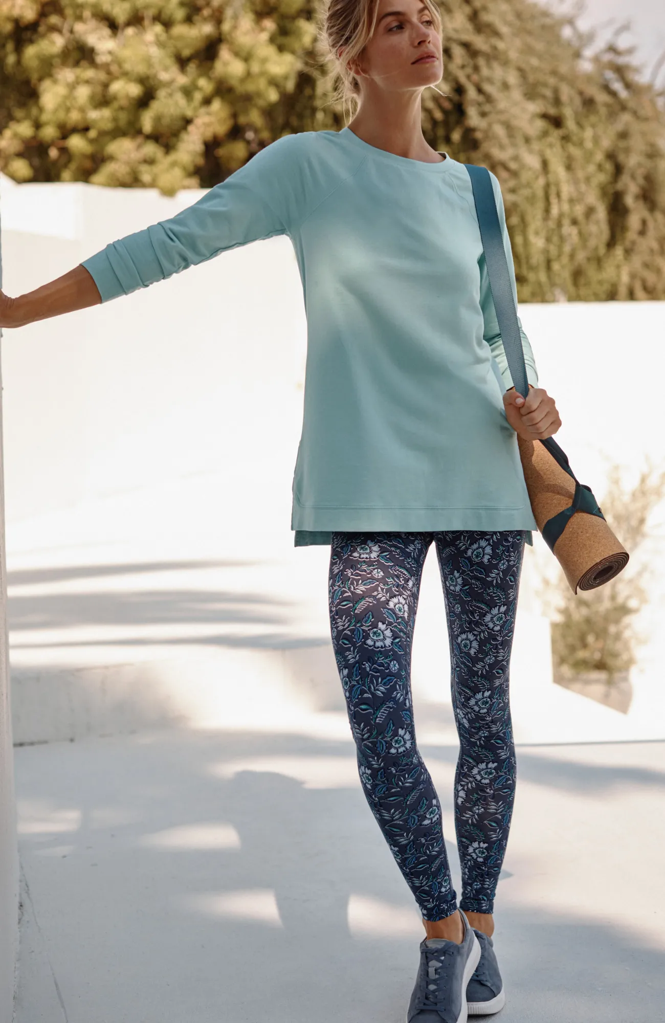 J.Jill Fit Breathe Cotton Leggings Hot