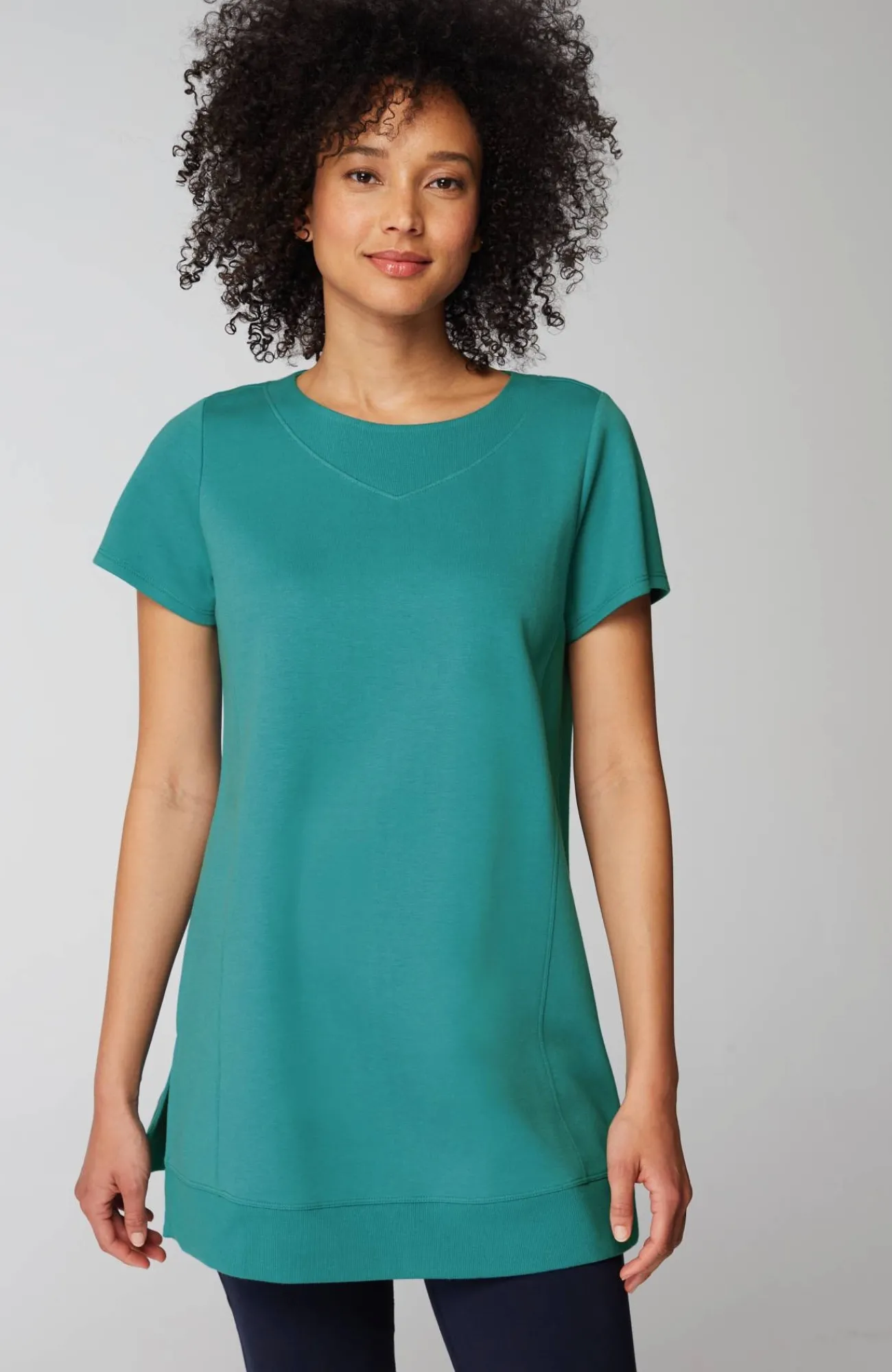J.Jill Fit Double-Knit Tunic Fashion