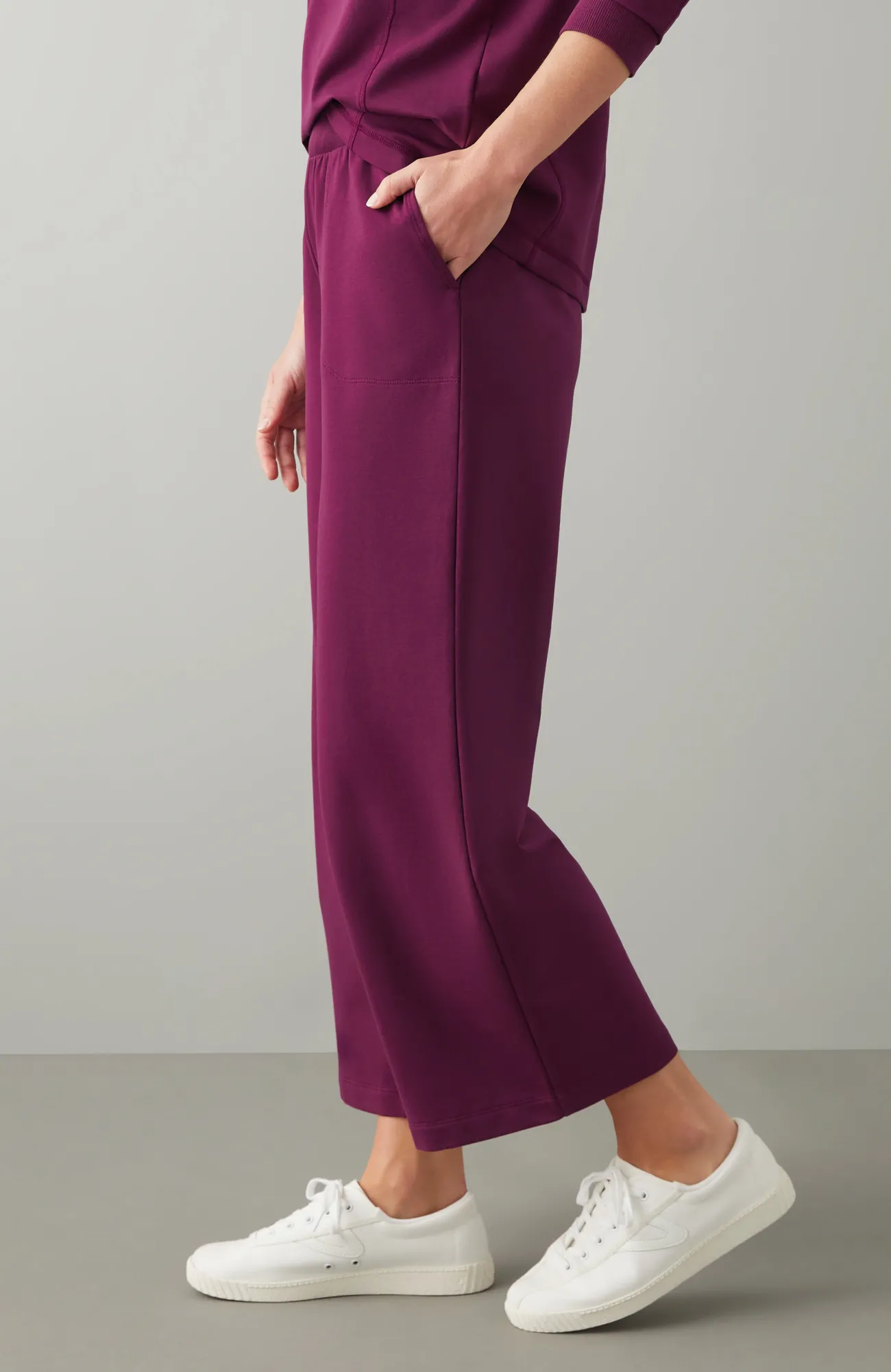 J.Jill Fit Elevate Terry Crops Cheap