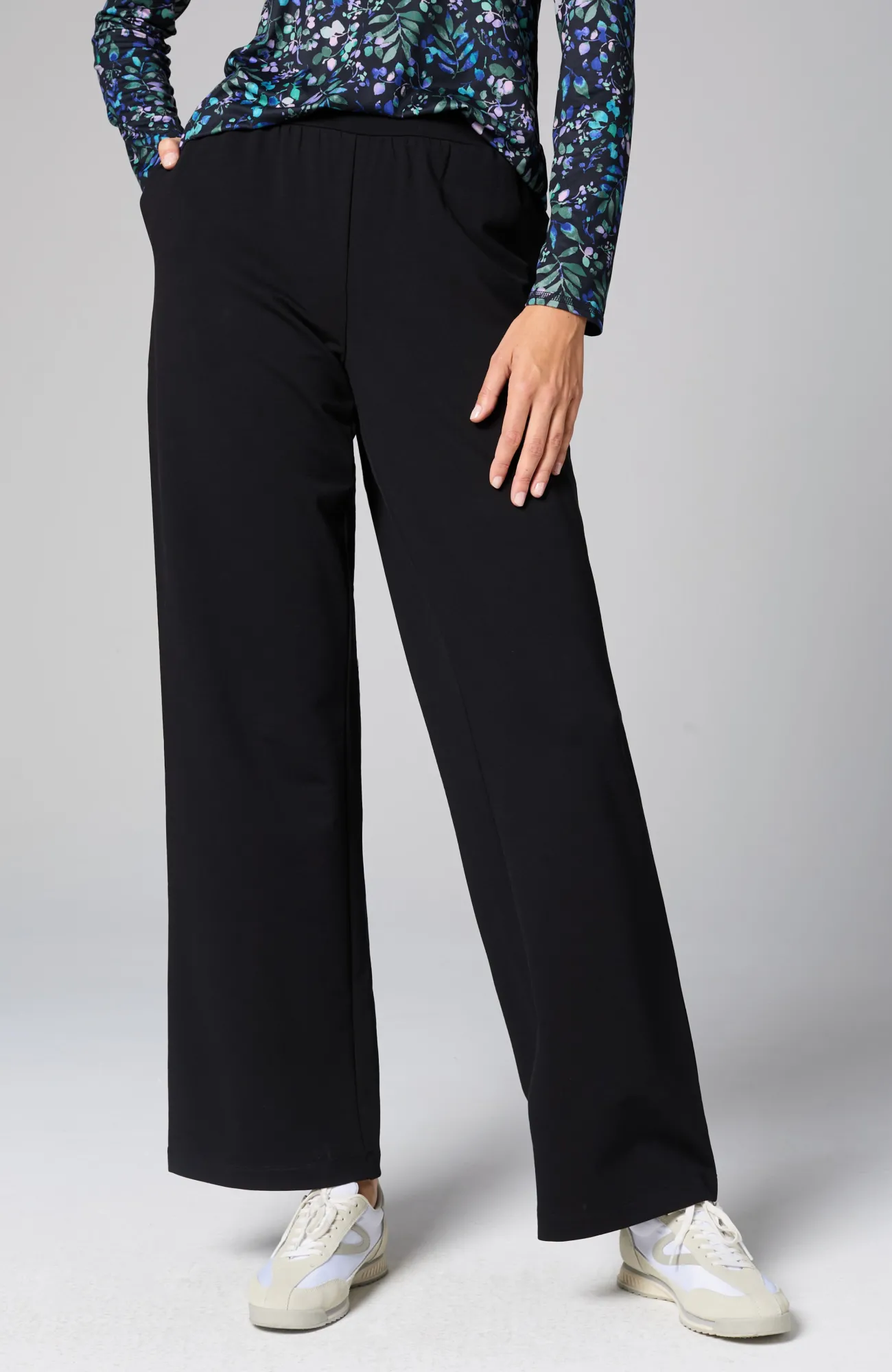 J.Jill Fit Elevate Terry Wide-Leg Pants Flash Sale