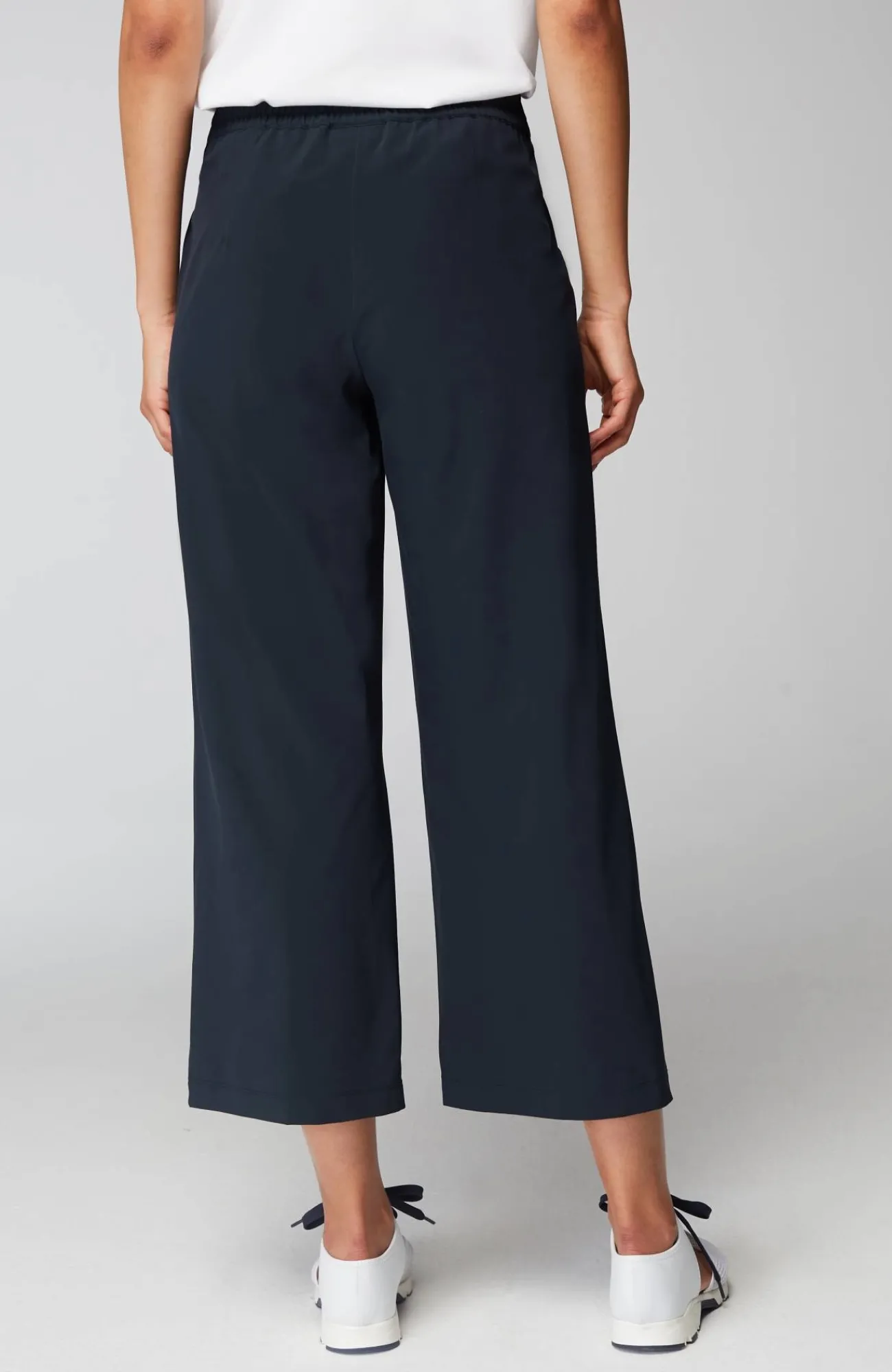 J.Jill Fit On-The-Go Full-Leg Crops Navy Blue Discount