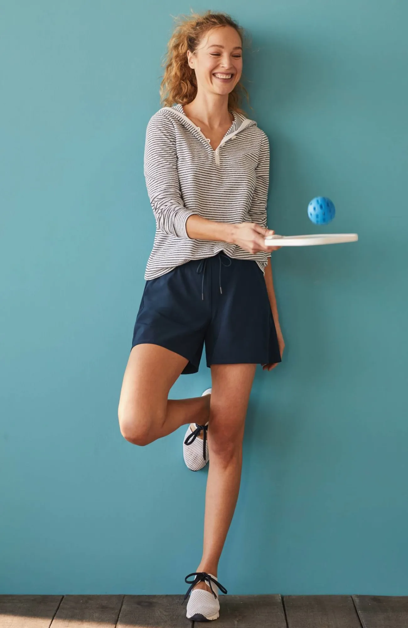 J.Jill Fit On-The-Go Full-Leg Shorts Fashion