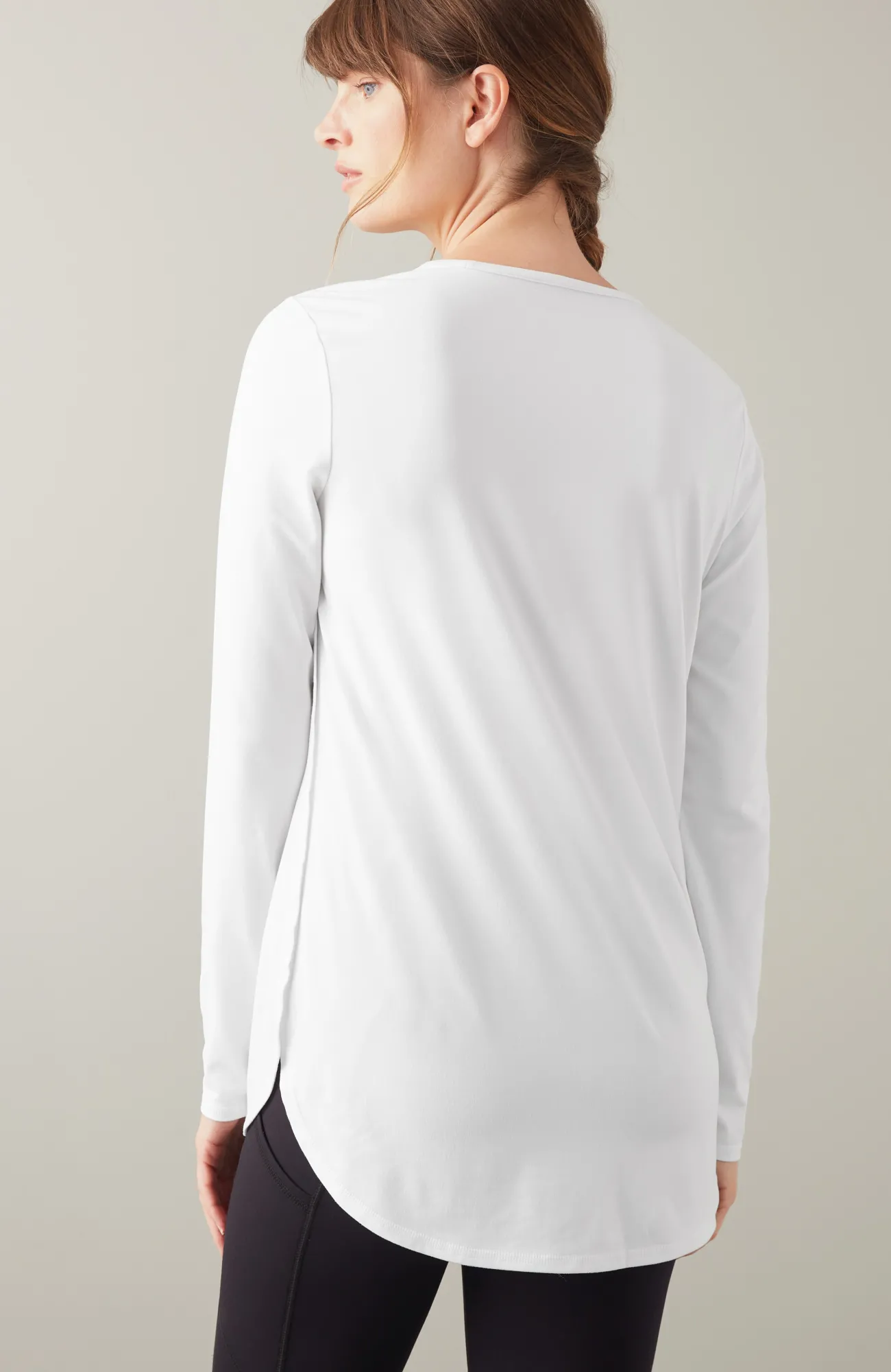 J.Jill Fit Performance Long-Sleeve Tee Hot
