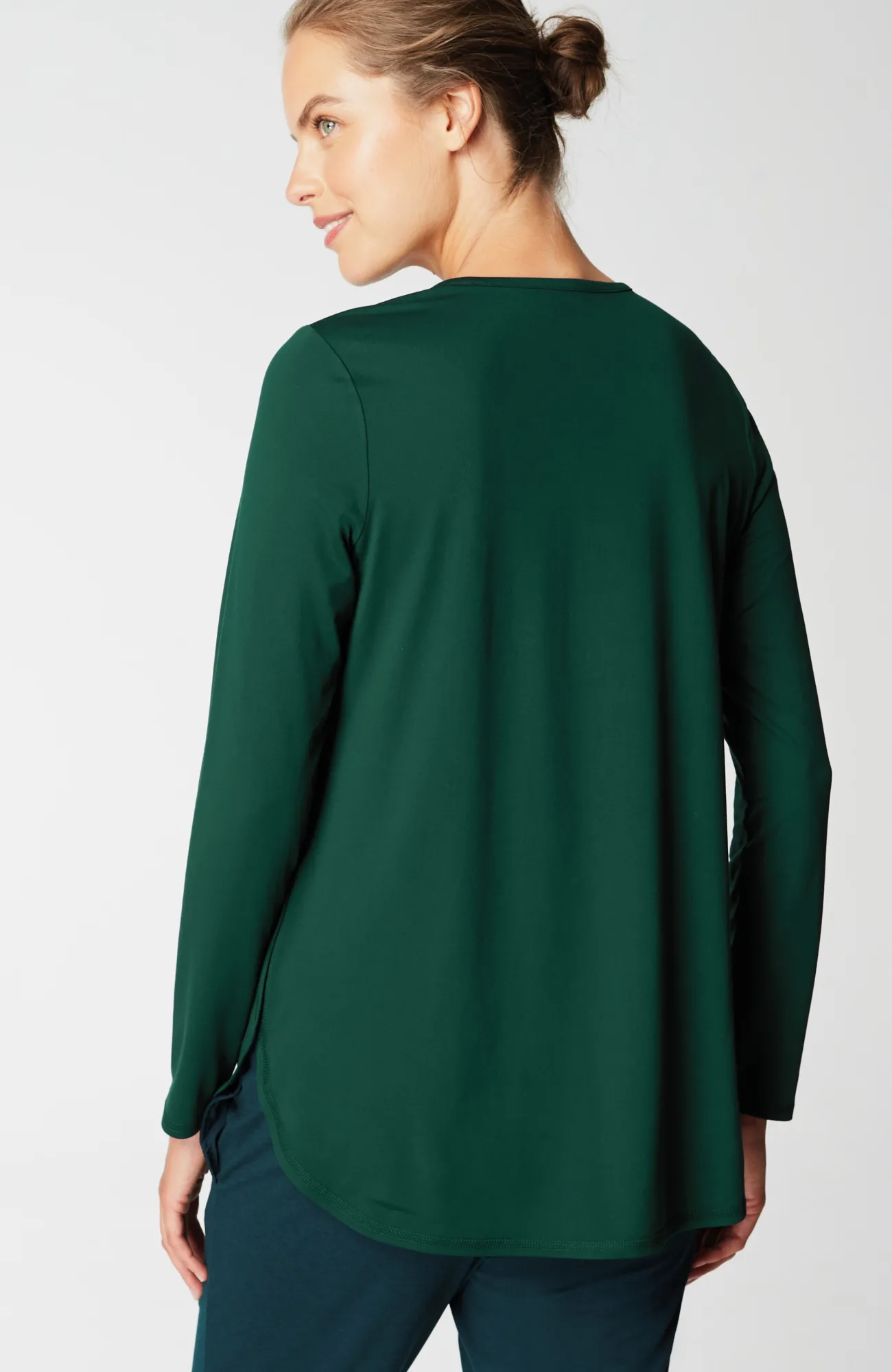J.Jill Fit Performance Long-Sleeve Tee Hot