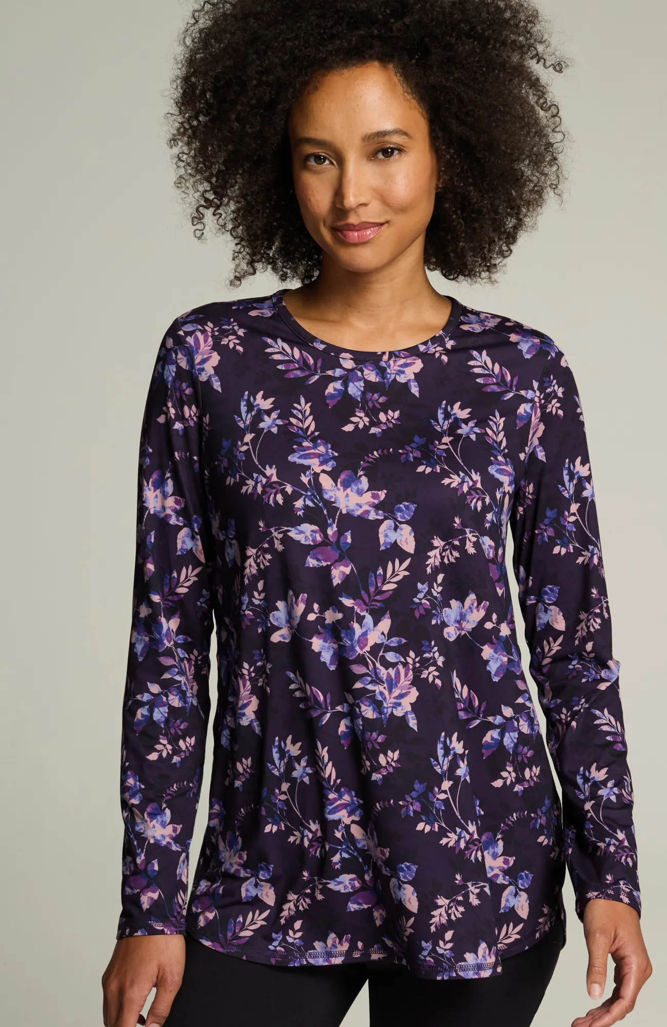 J.Jill Fit Performance Long-Sleeve Tee Hot