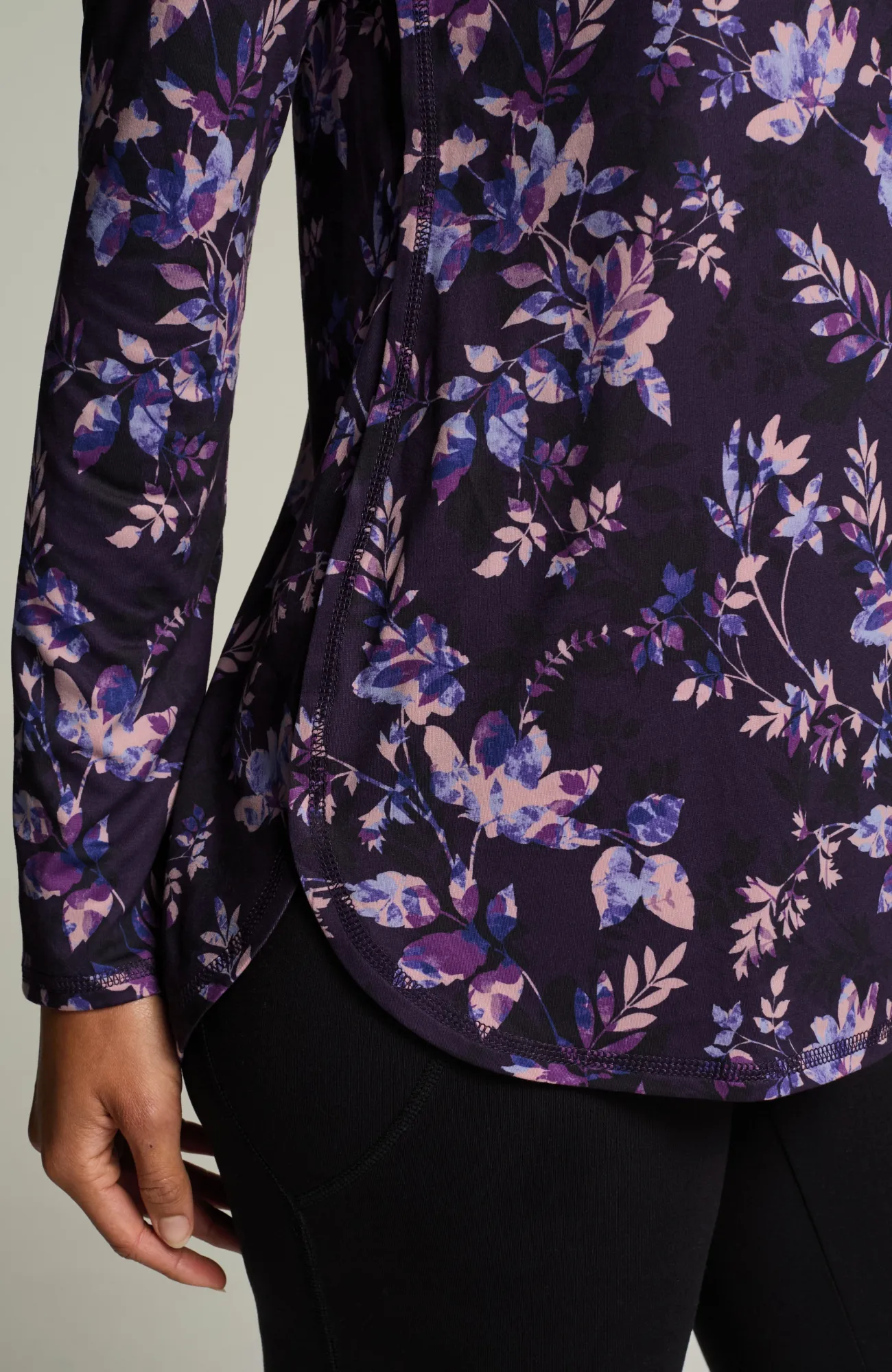 J.Jill Fit Performance Long-Sleeve Tee Hot