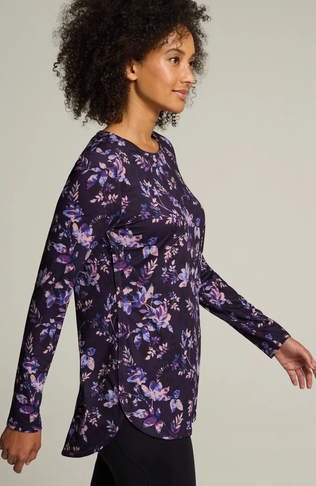 J.Jill Fit Performance Long-Sleeve Tee Hot
