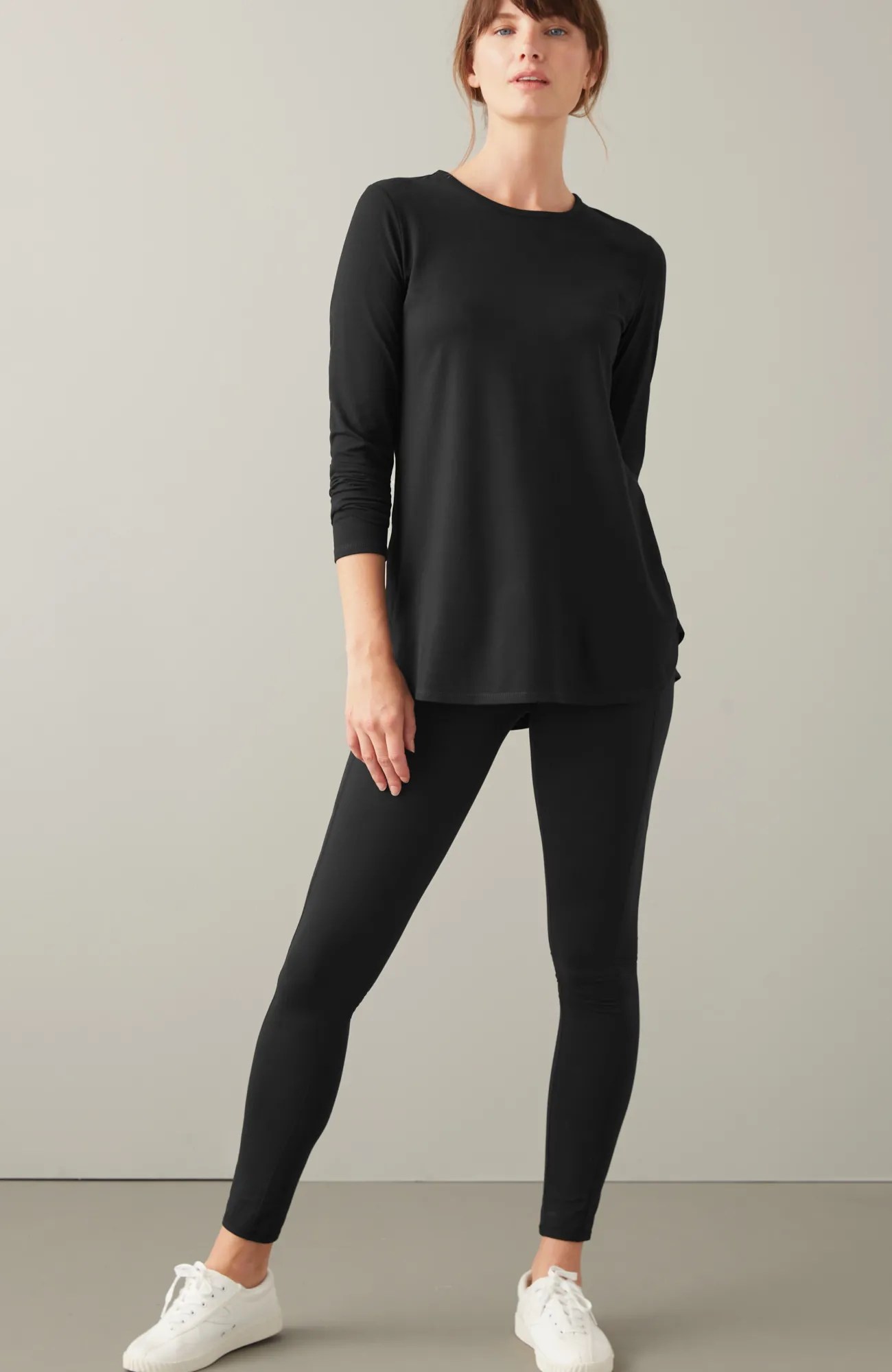 J.Jill Fit Performance Long-Sleeve Tee Hot