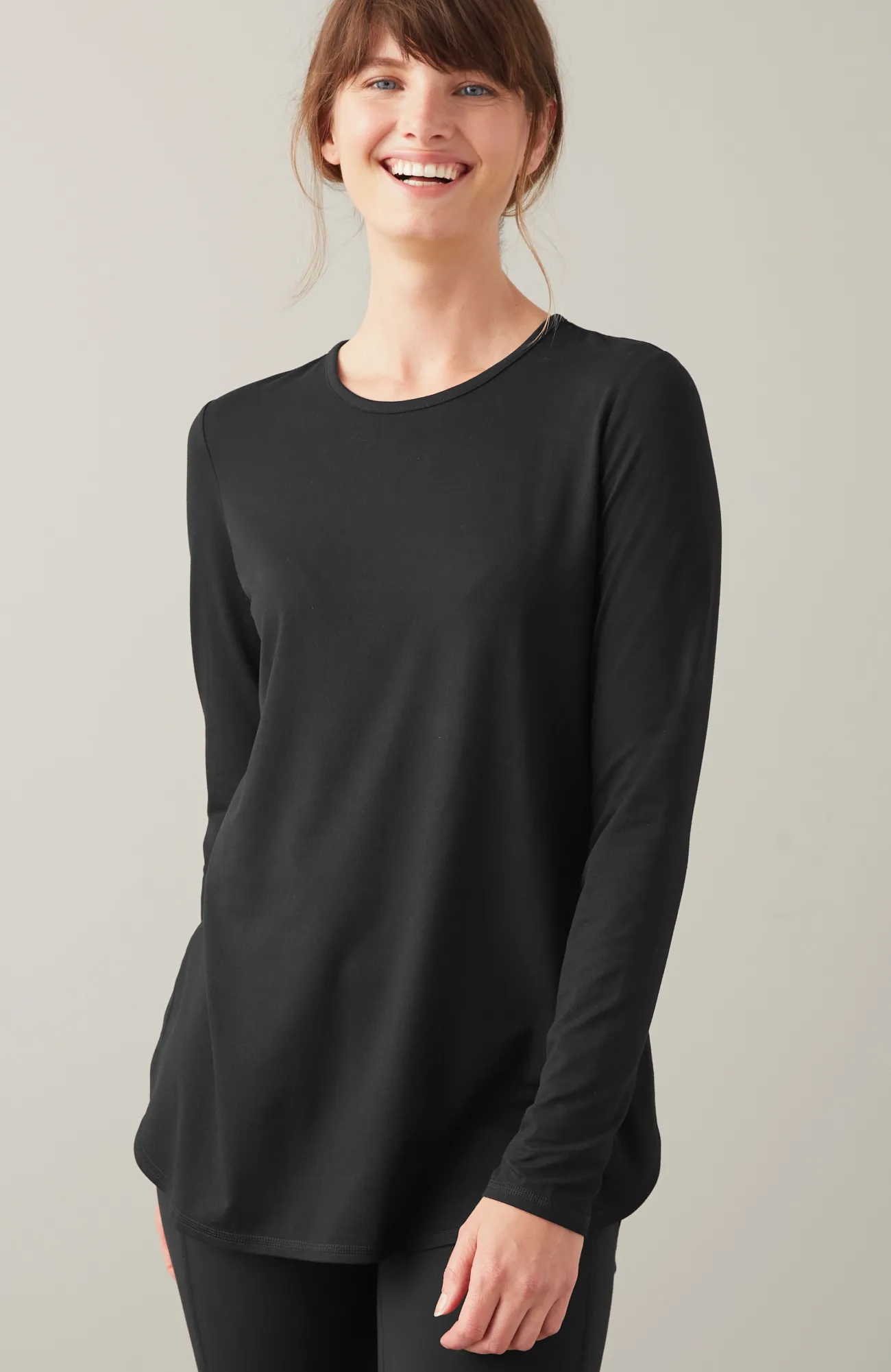 J.Jill Fit Performance Long-Sleeve Tee Hot
