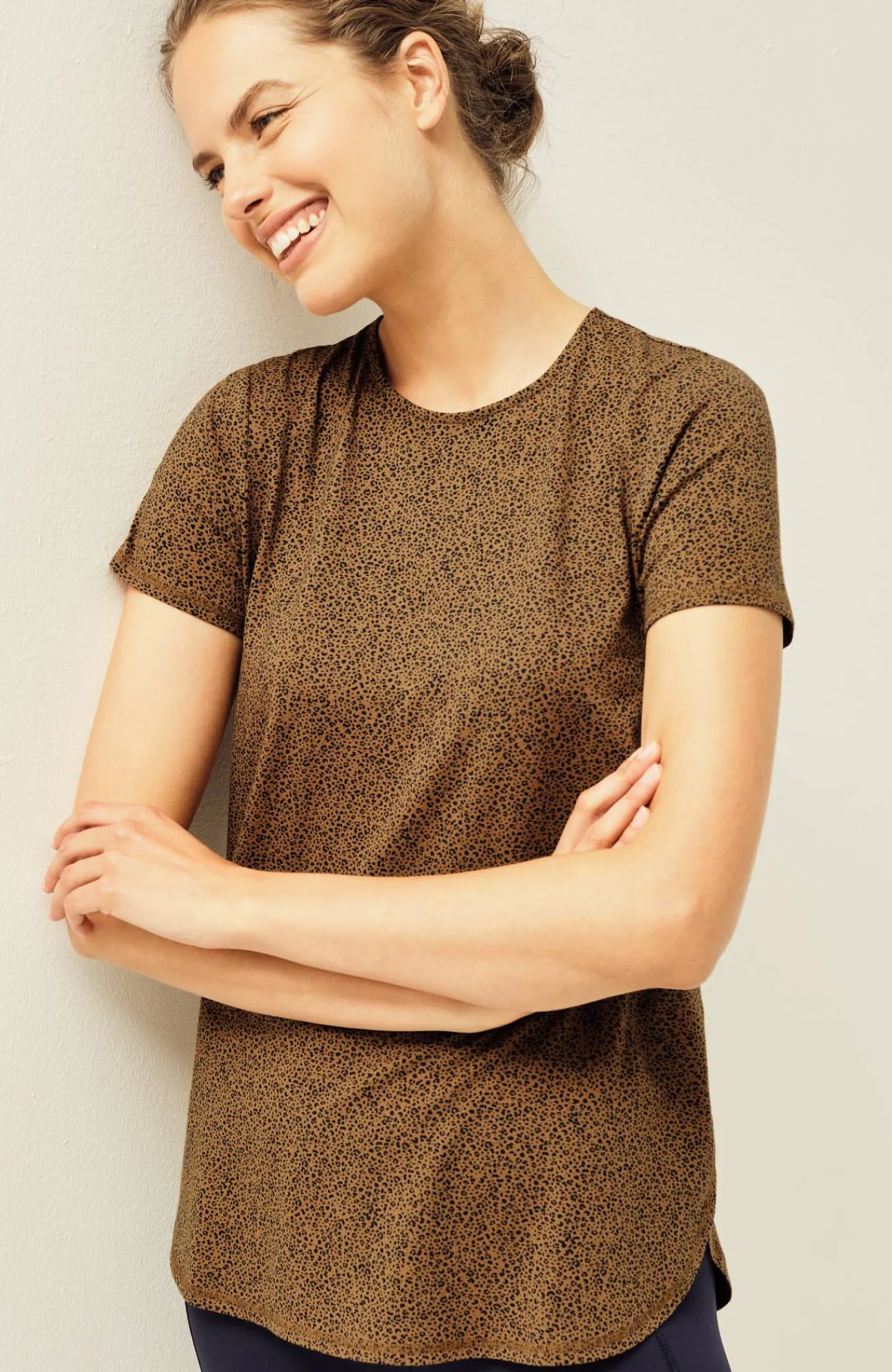 J.Jill Fit Progress Shirttail Tee Discount