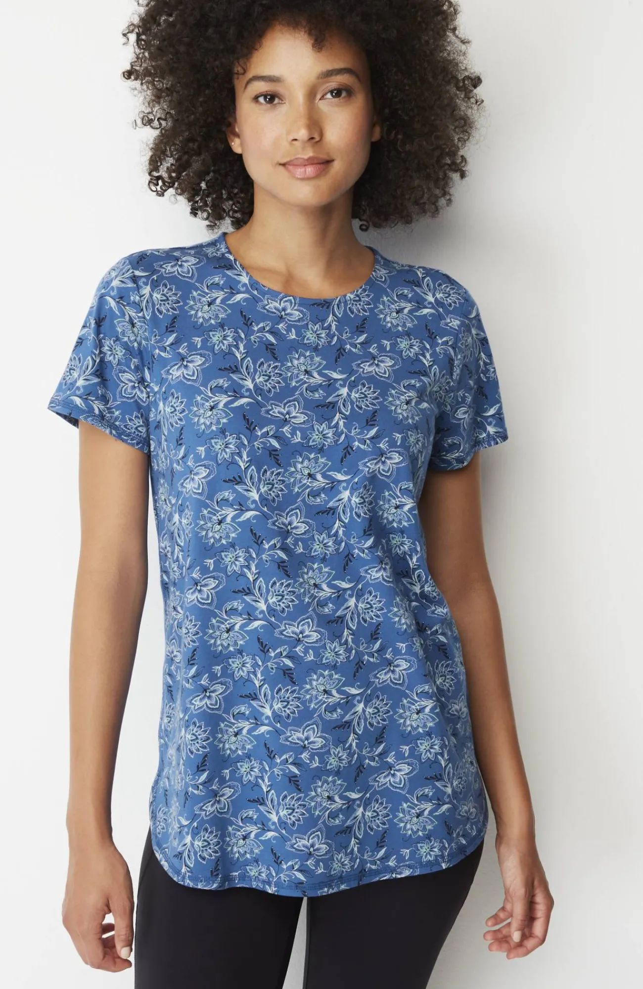 J.Jill Fit Progress Shirttail Tee Discount