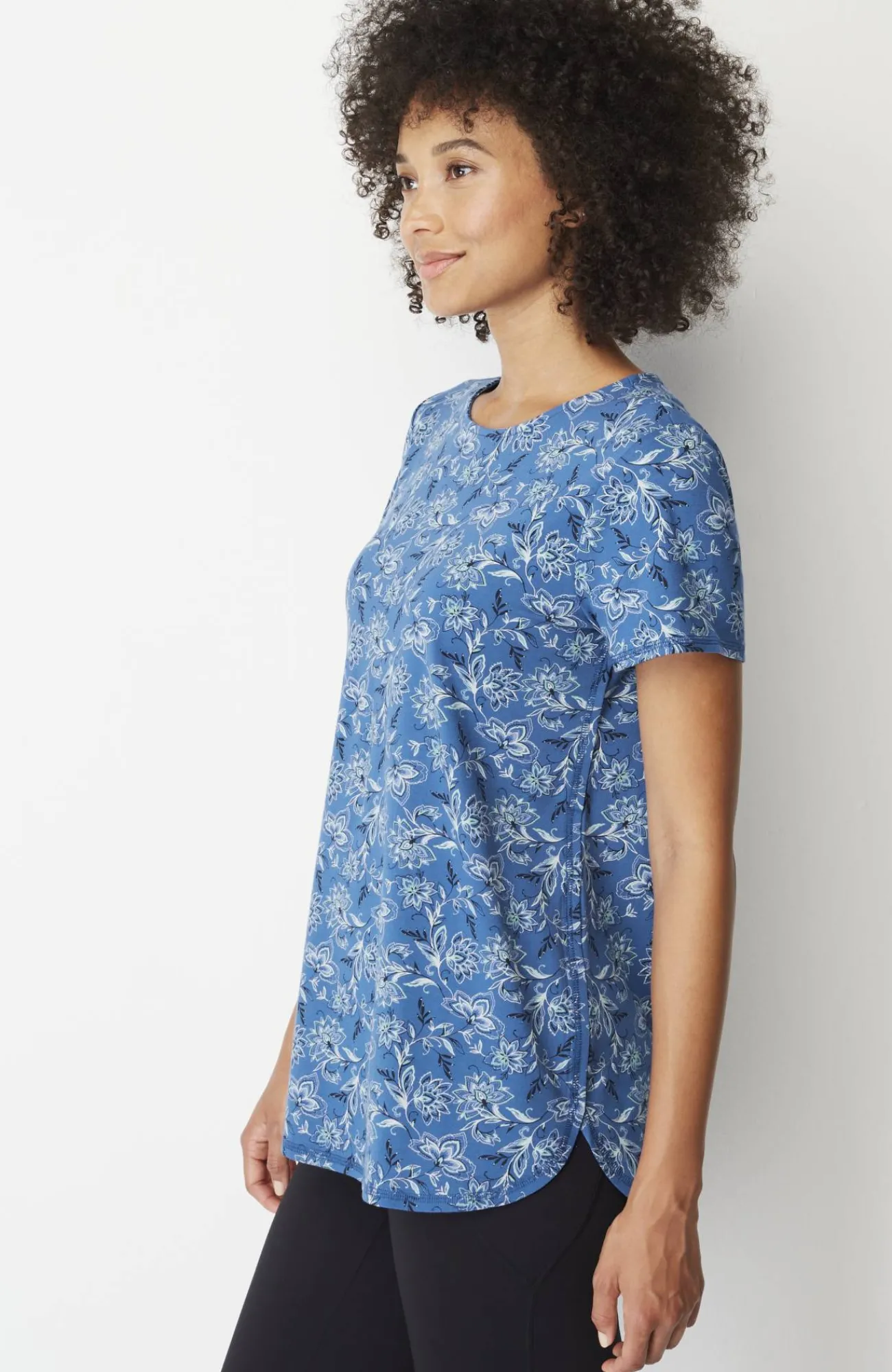 J.Jill Fit Progress Shirttail Tee Discount