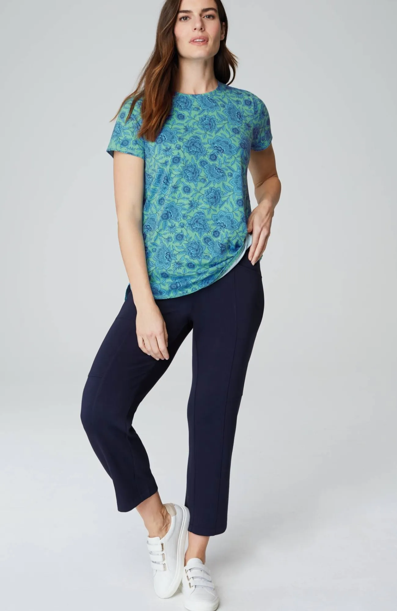 J.Jill Fit Progress Shirttail Tee Discount