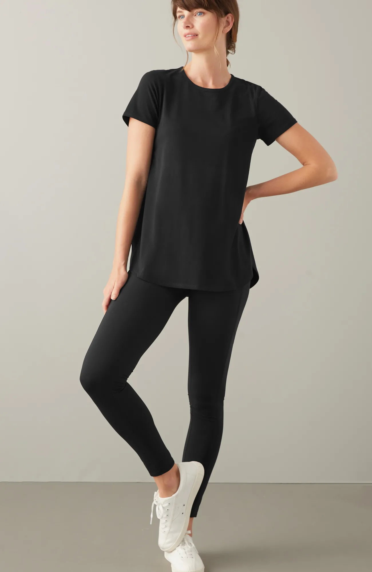J.Jill Fit Progress Shirttail Tee Discount