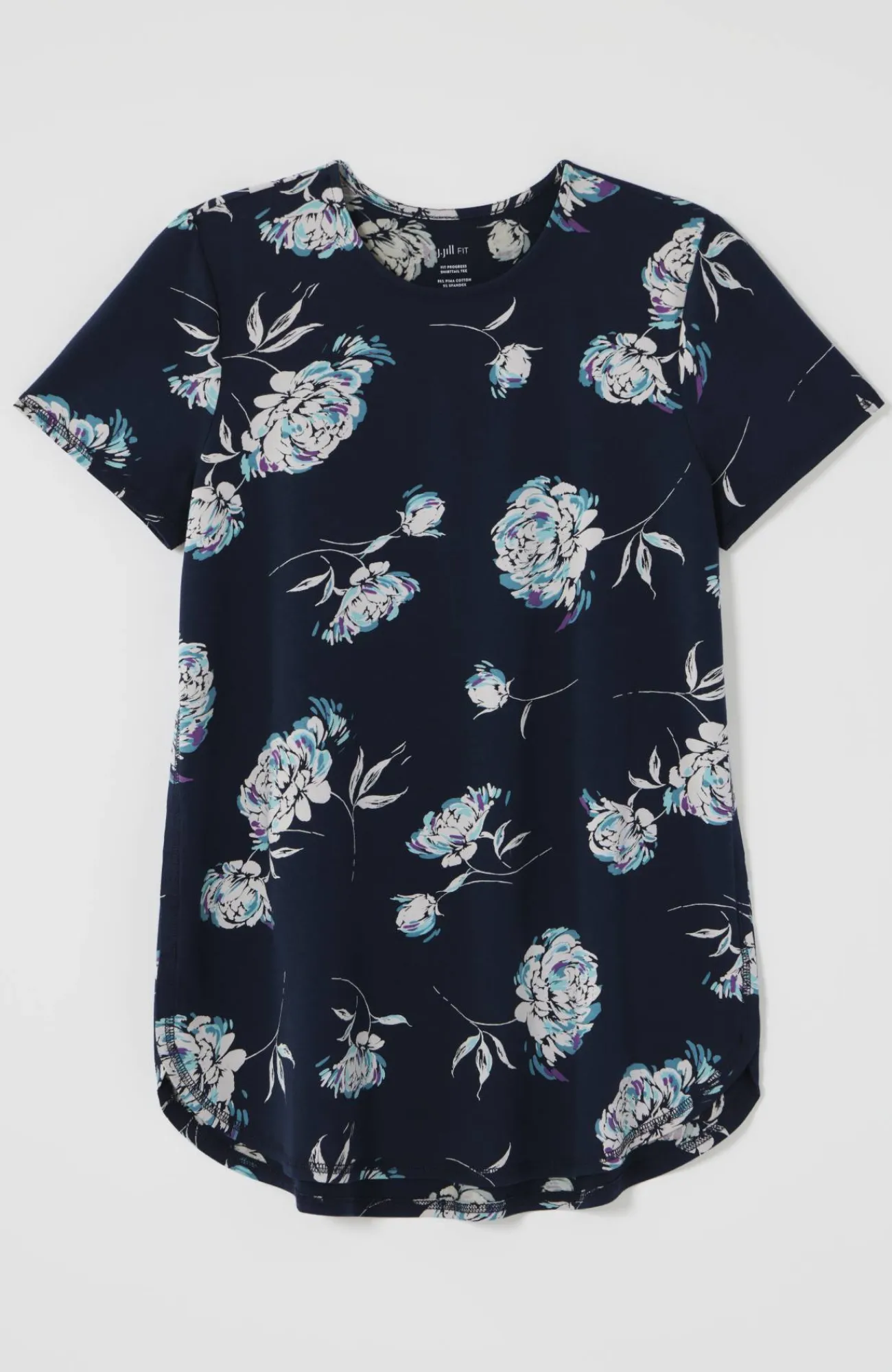 J.Jill Fit Progress Shirttail Tee Discount