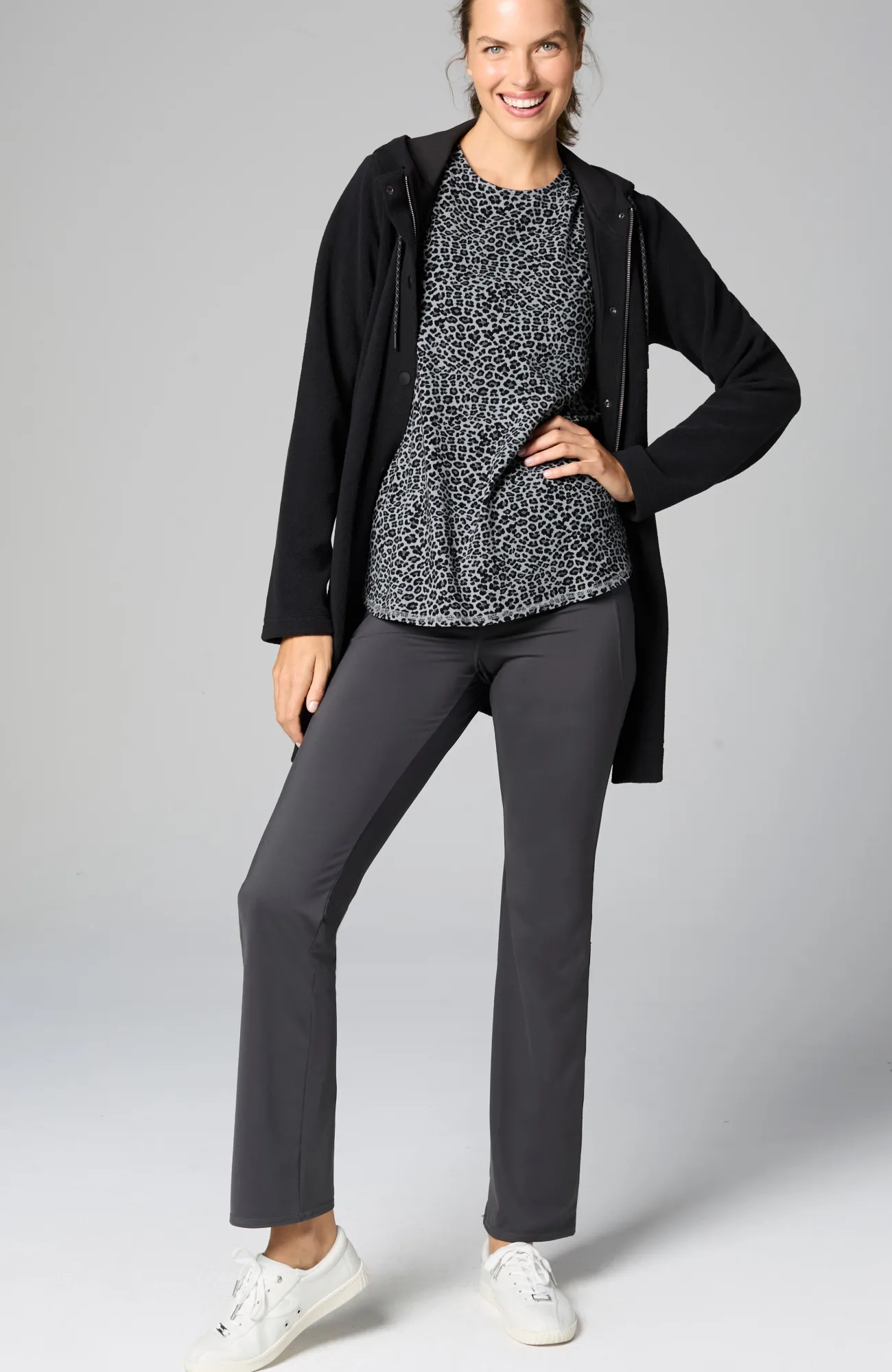 J.Jill Fit Progress Shirttail Tee Discount