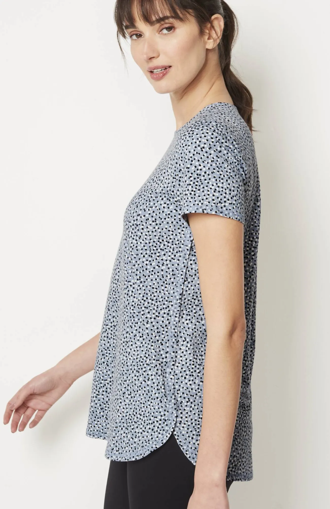 J.Jill Fit Progress Shirttail Tee Discount